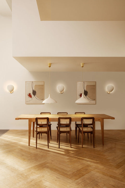 Ausziehbarer Tisch S-TABLE aus Eichenholz