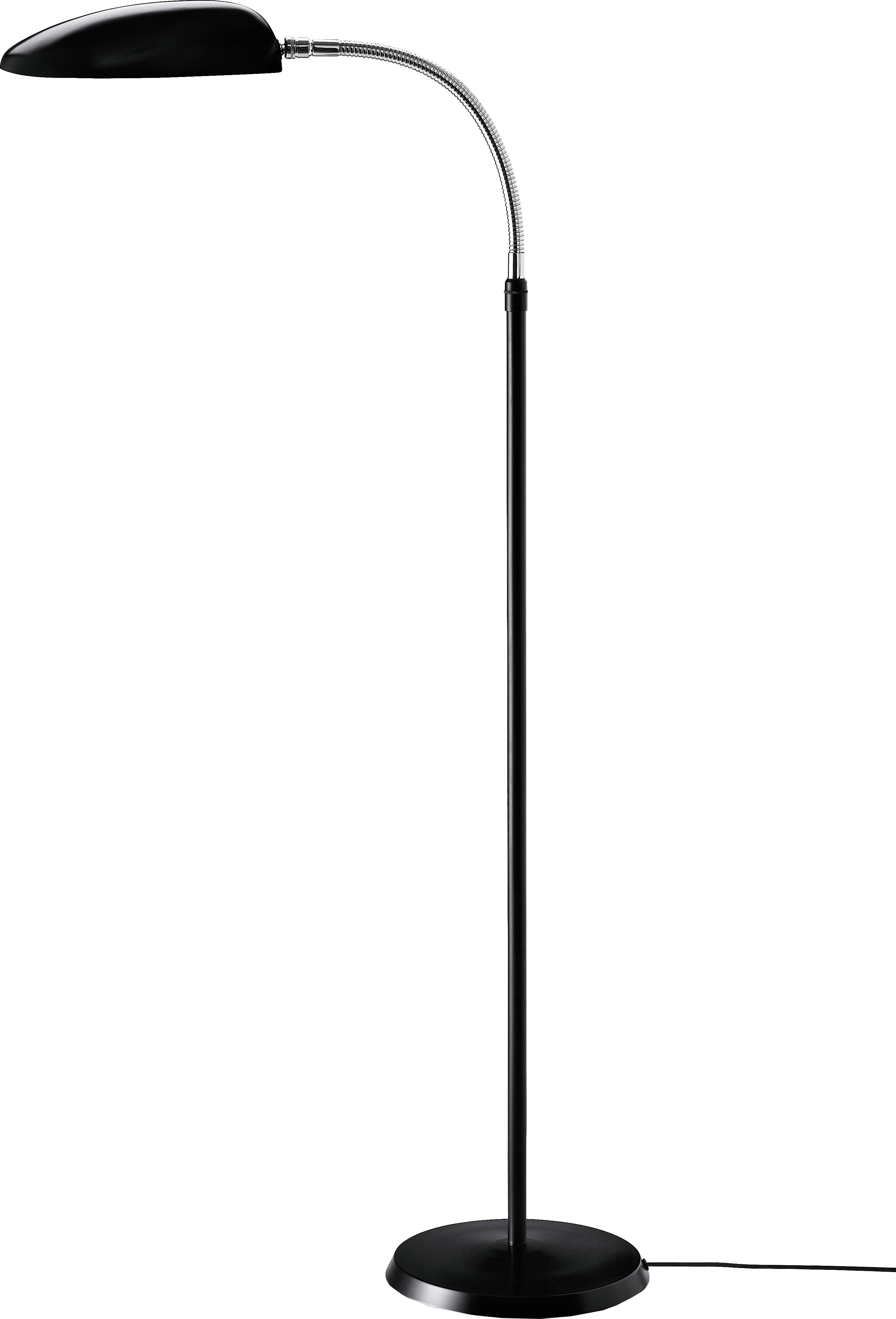 Lampa podłogowa do czytania COBRA czarny