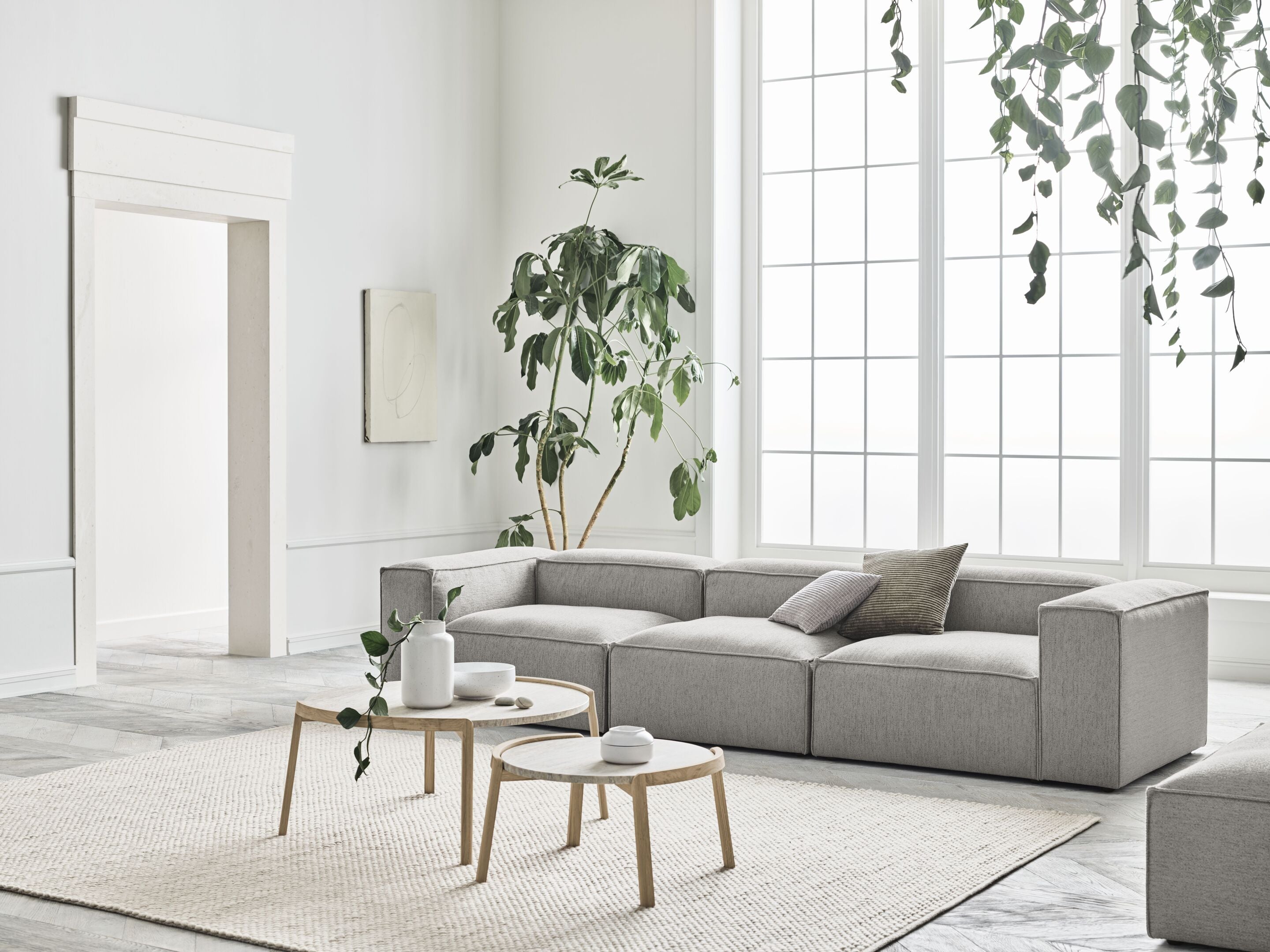 Cosima Modulare Sofa - links vergewaltigte gepolsterte Argumentation