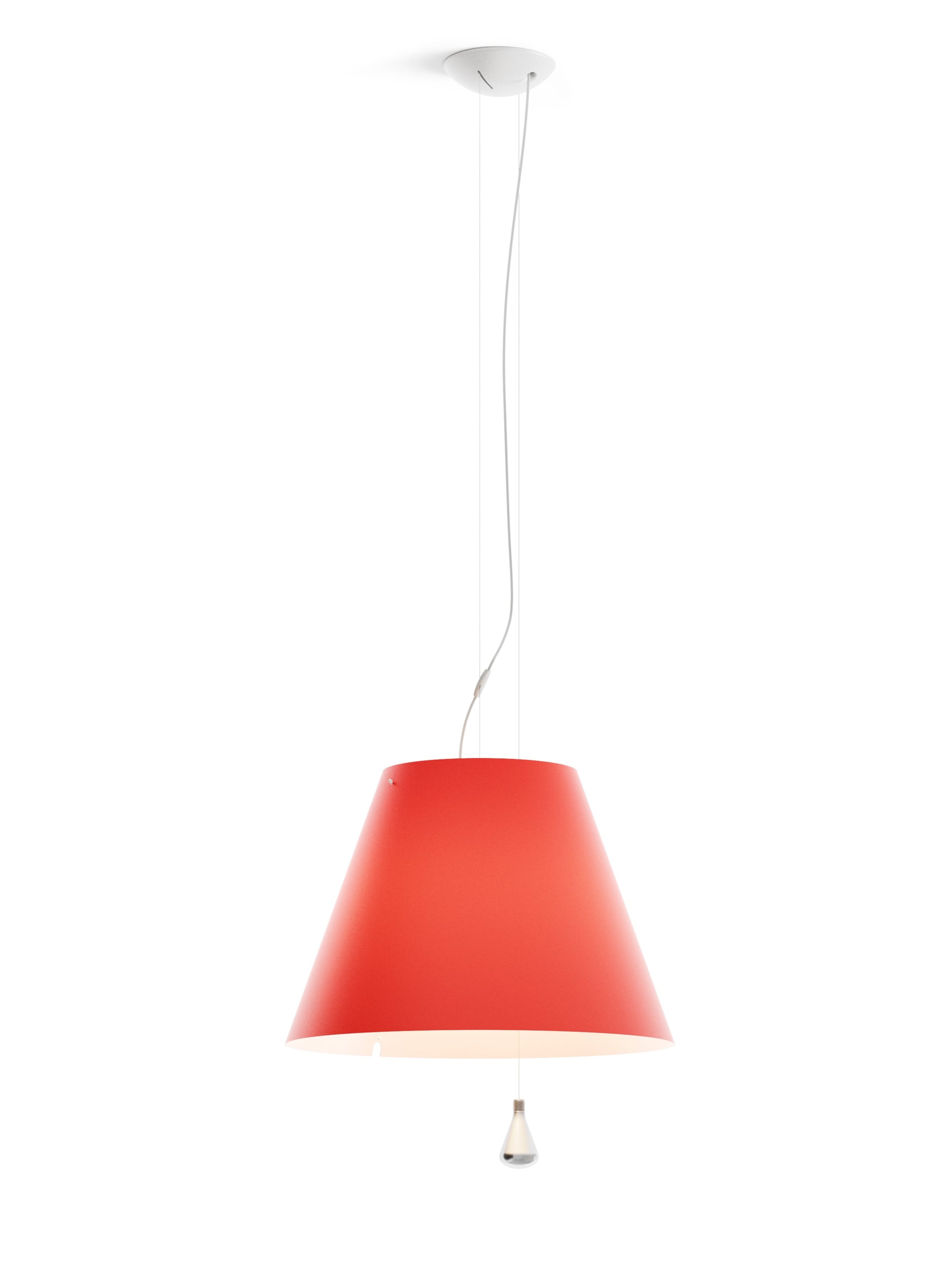 Lampa wisząca COSTANZA czerwony