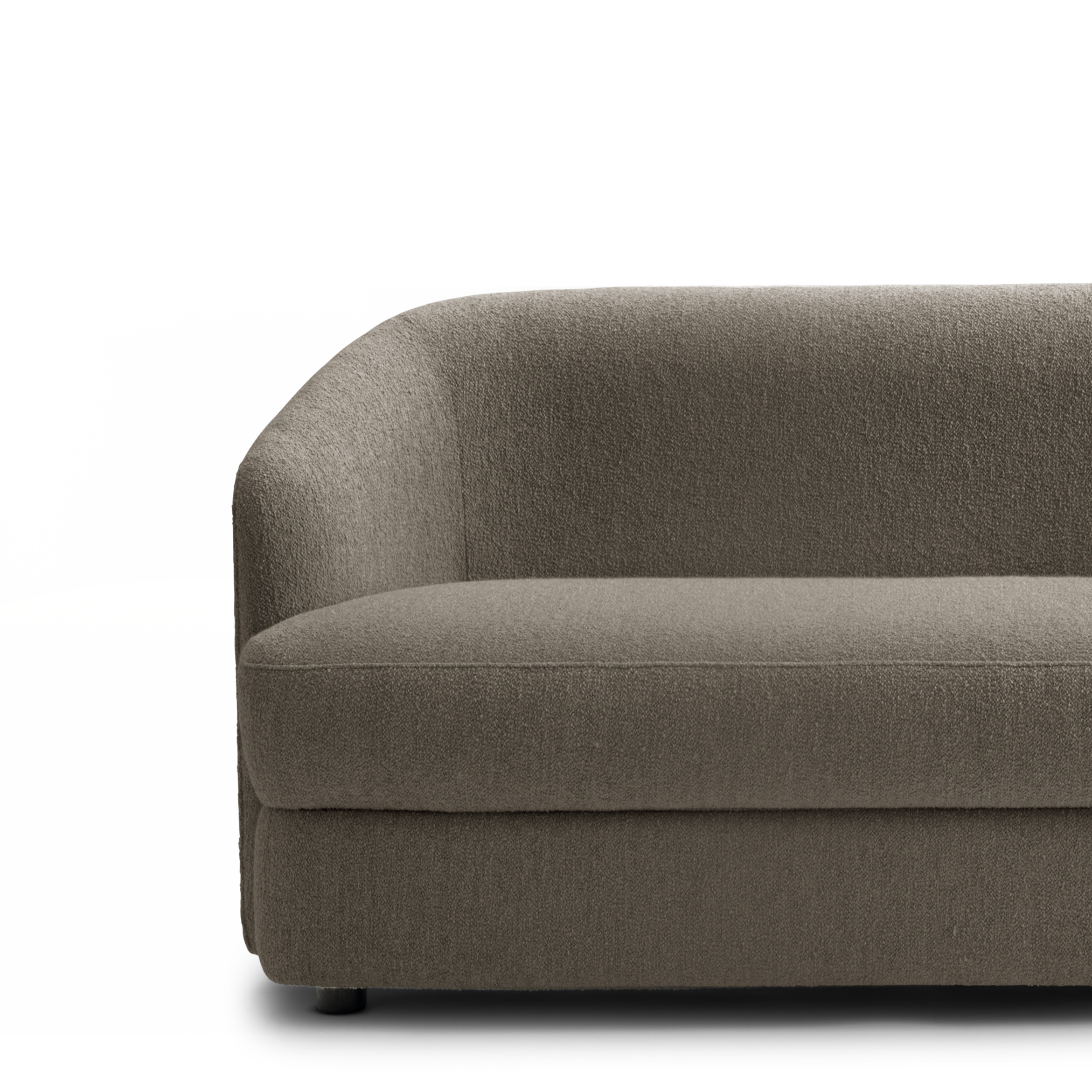 Sofa 2-osobowa COVENT Nevotex Barnum Dark Taupe 10 ciemnoszary