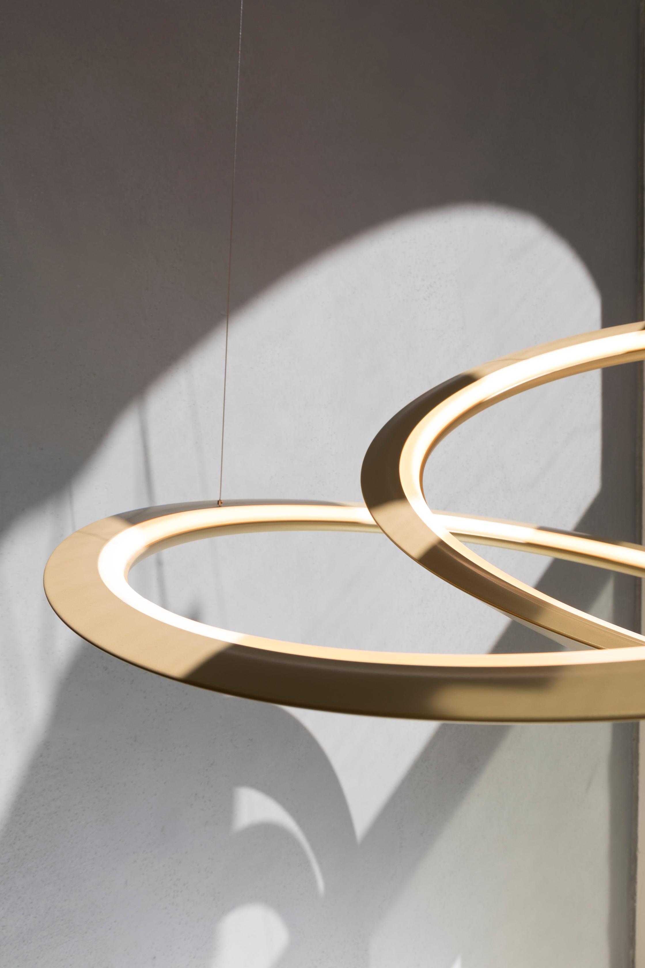 Lampa wisząca KEPLER złoty