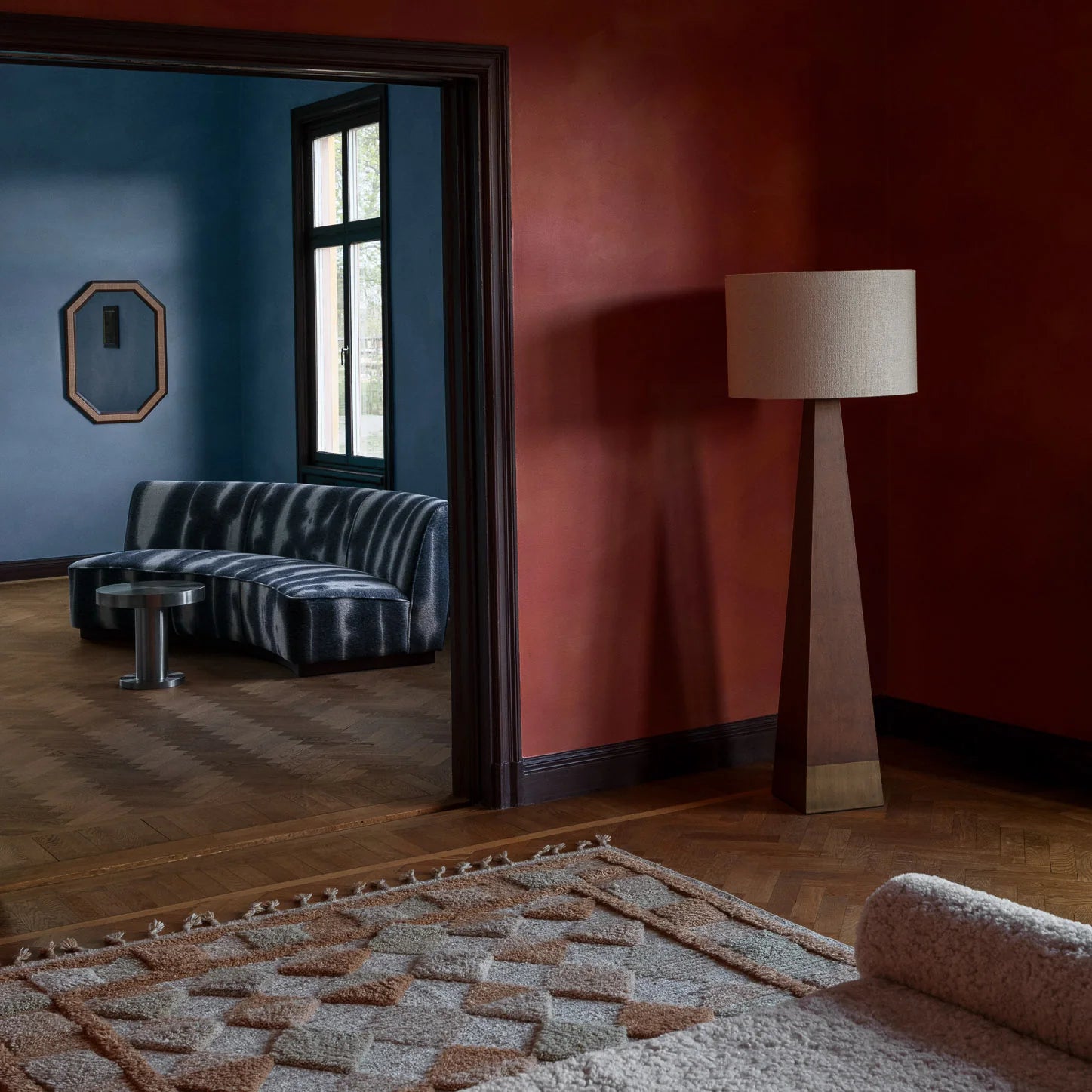 Teppich LISBOA beige mit braunem