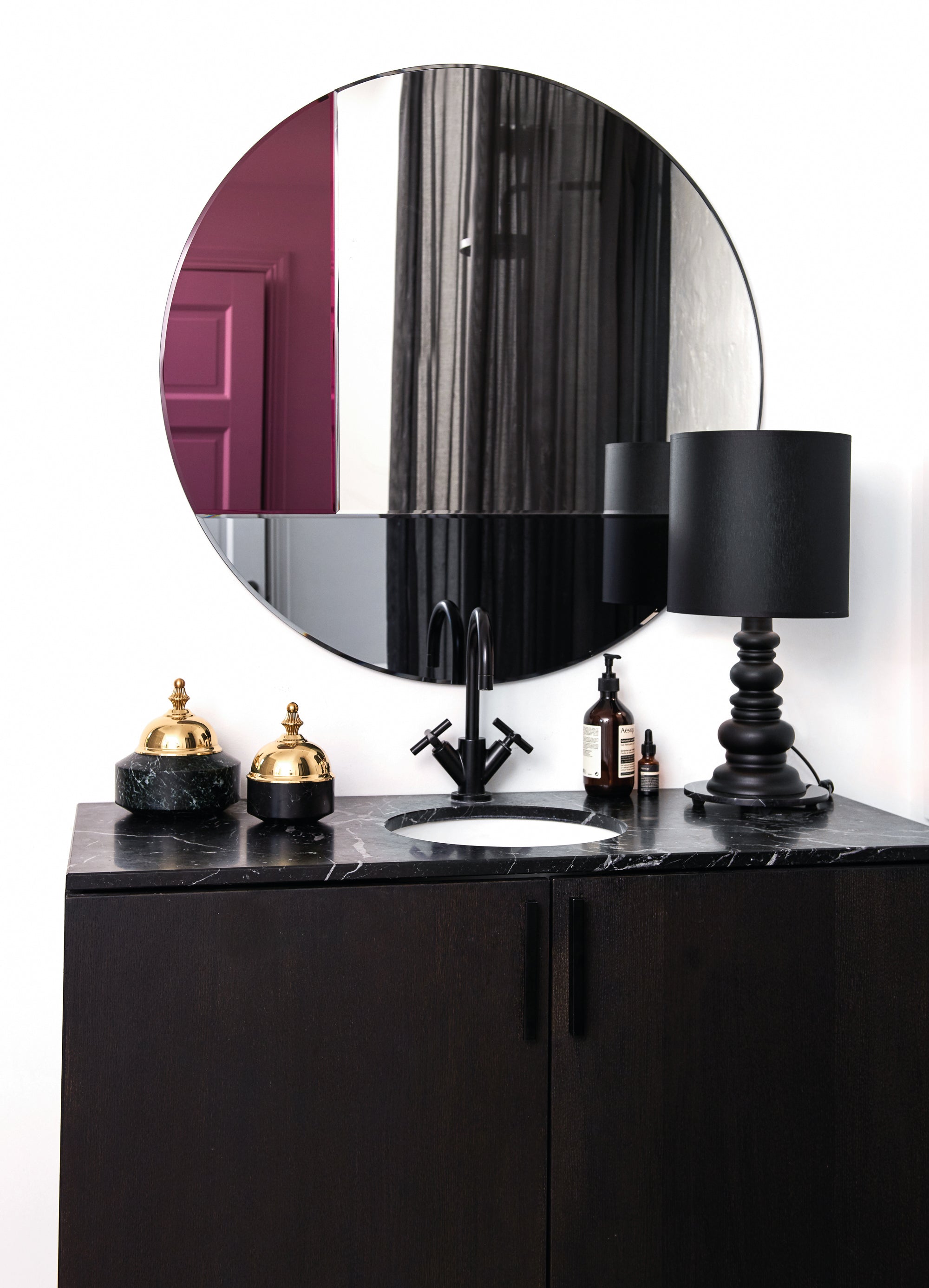 Lampa stołowa PUNK DELUXE BLACK EDITION czarny