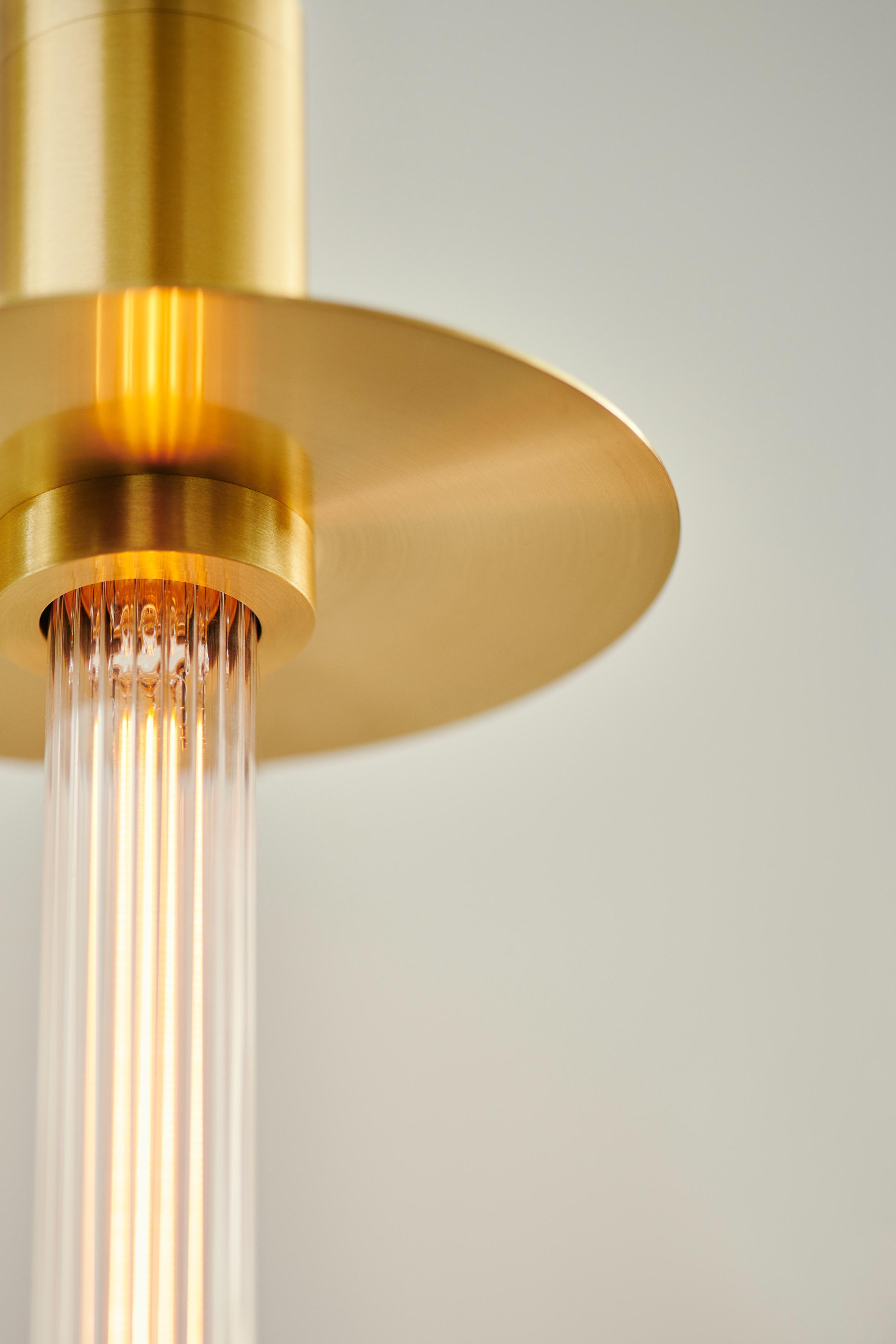 Plisse Ribbed Tube Bulb