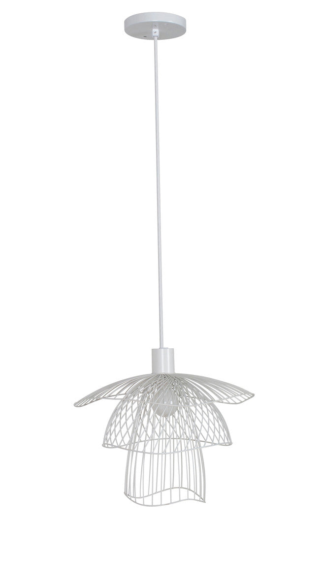 Lampa wisząca PAPILLON biały