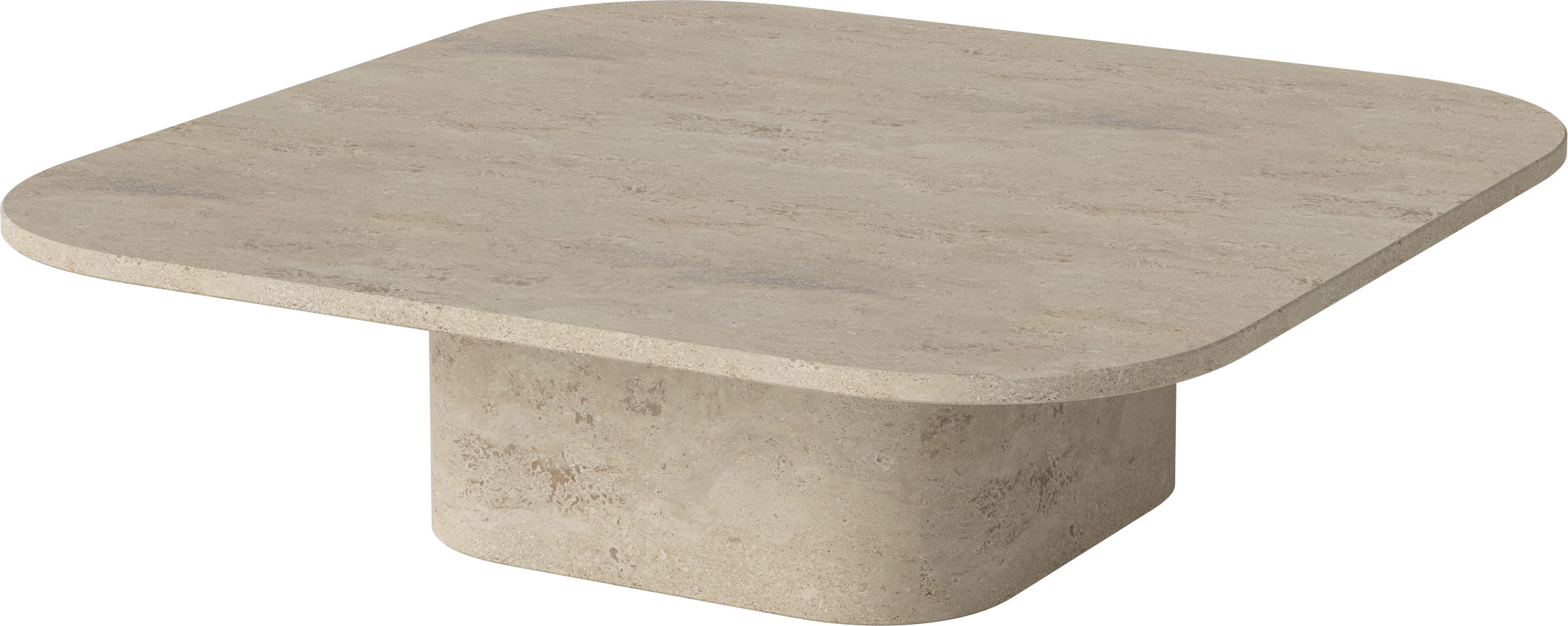 Coffee table Eida Sandsowy travertine