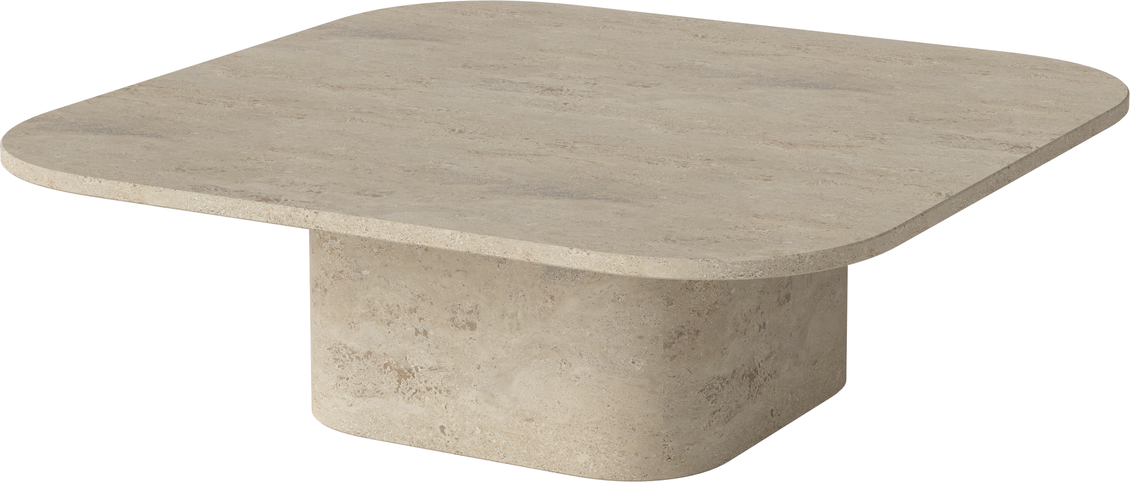 Coffee table Eida Sandsowy travertine