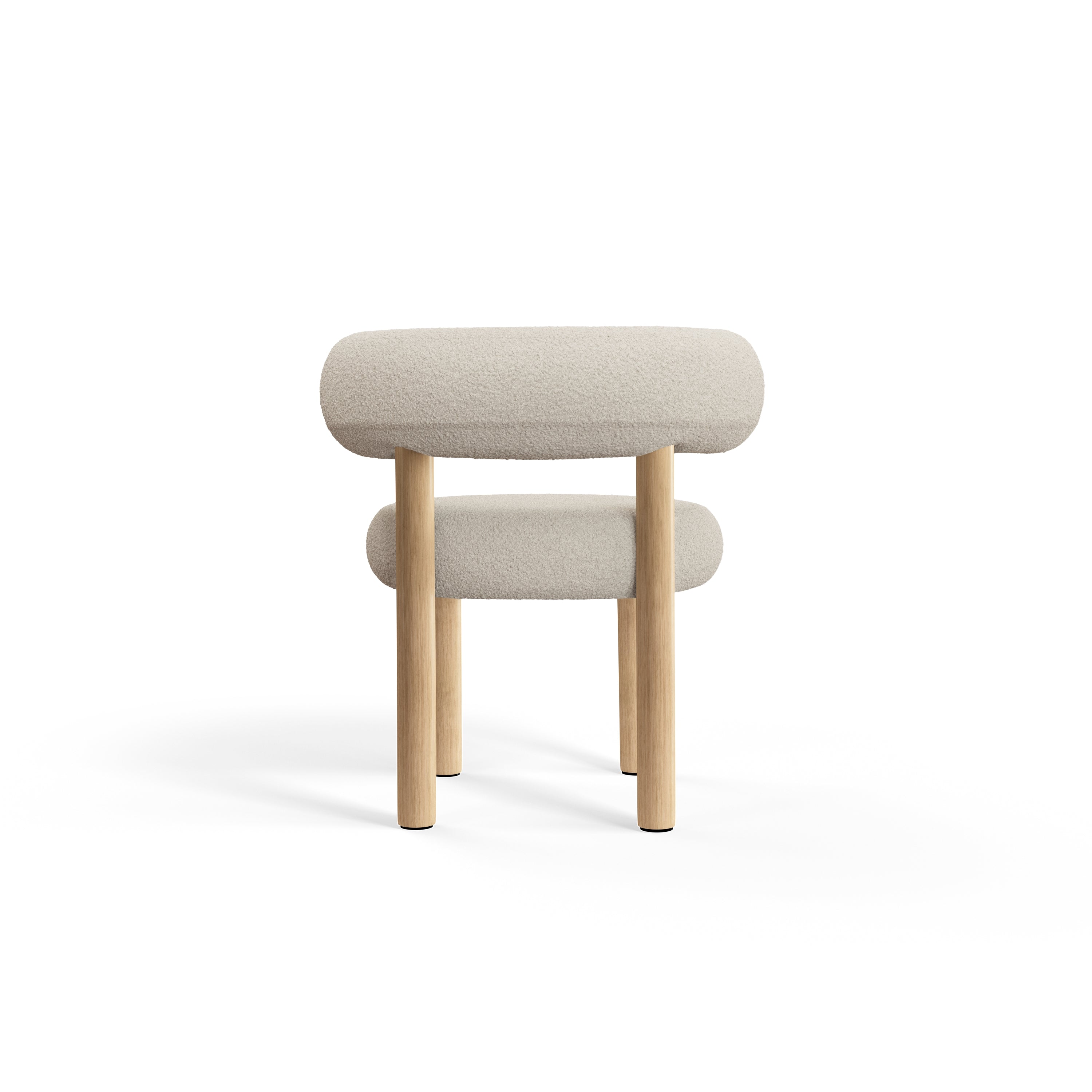 Fat chair wooden base [Julia]