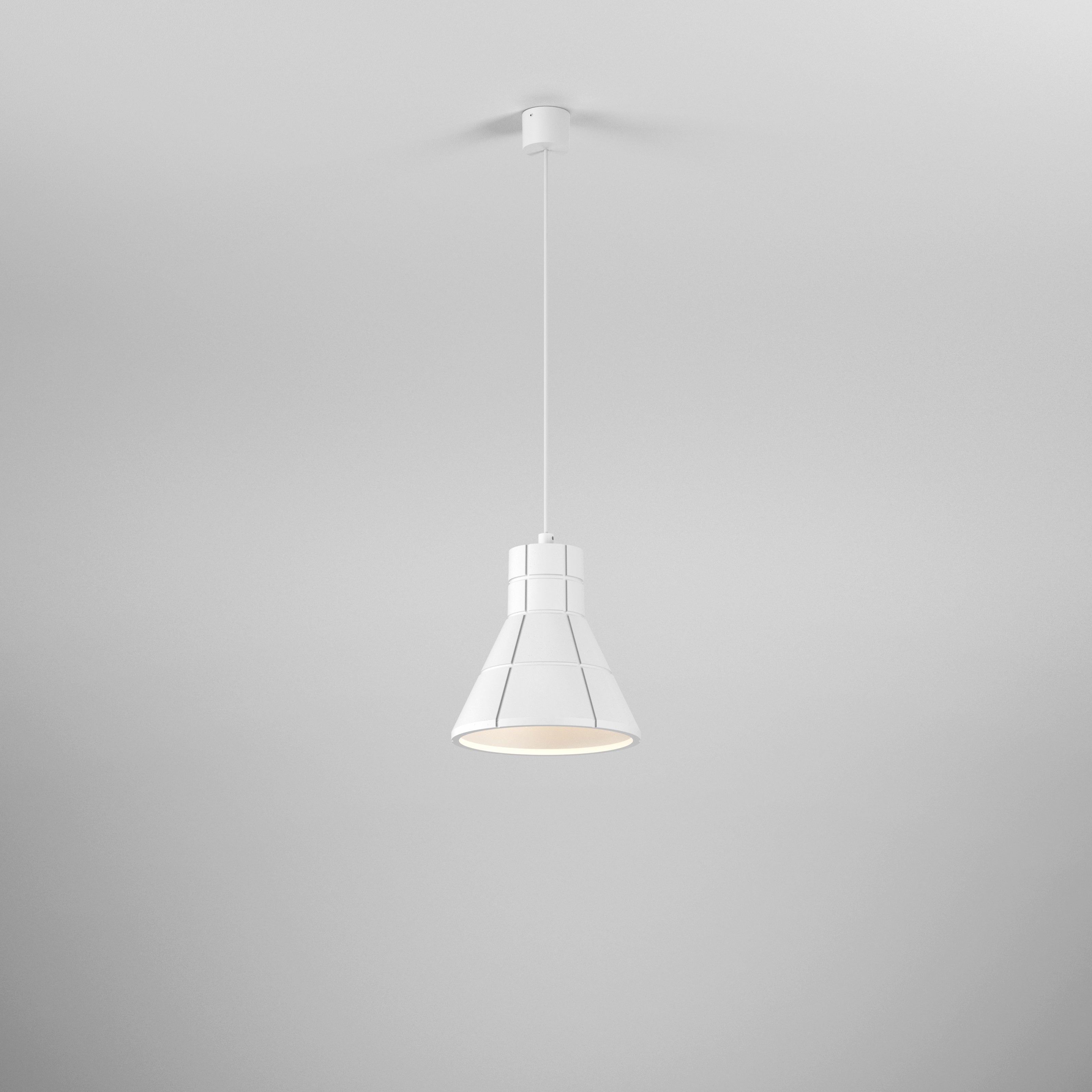 Lampa wisząca FLARED COST gips syntetyczny