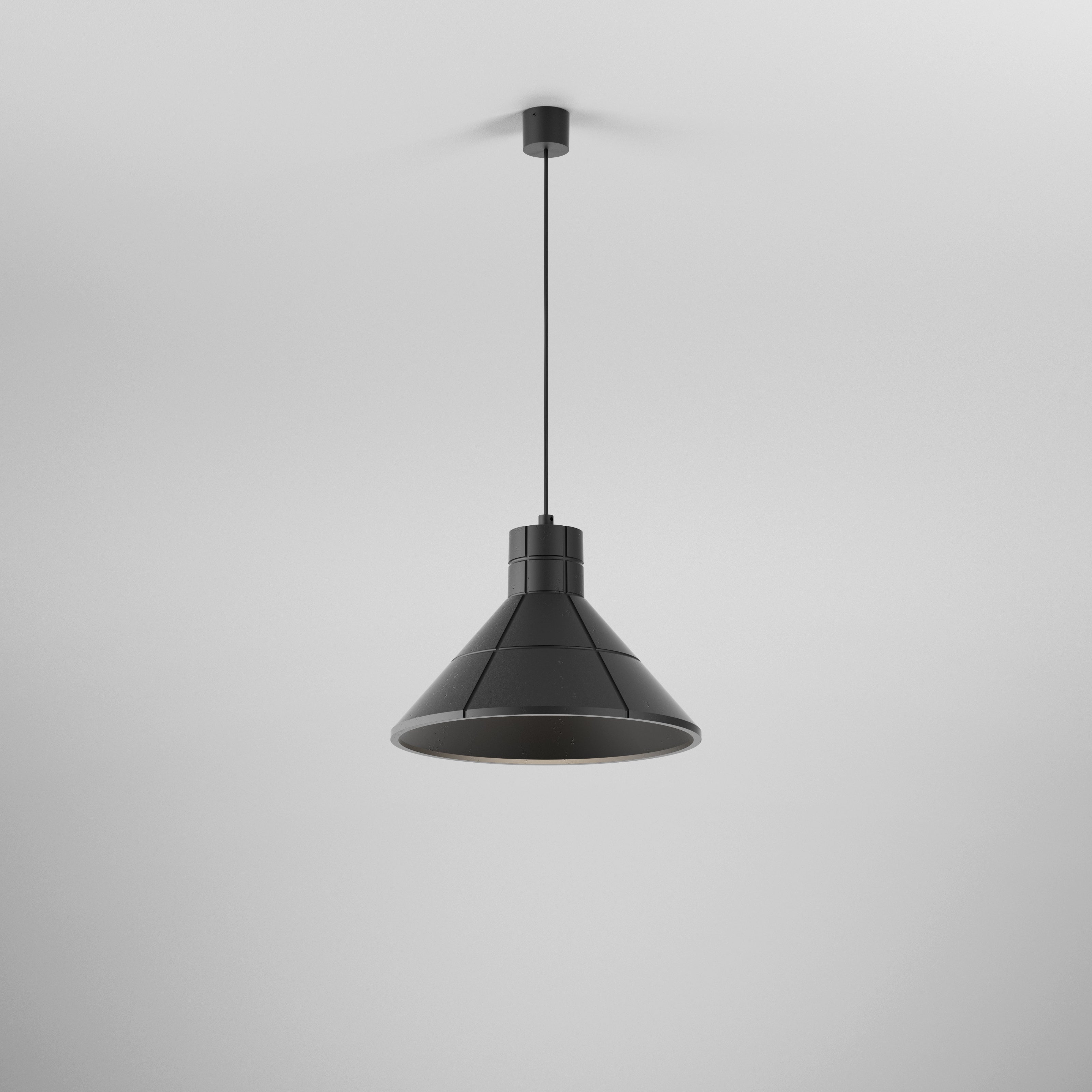 Lampa wisząca FLARED COST gips syntetyczny