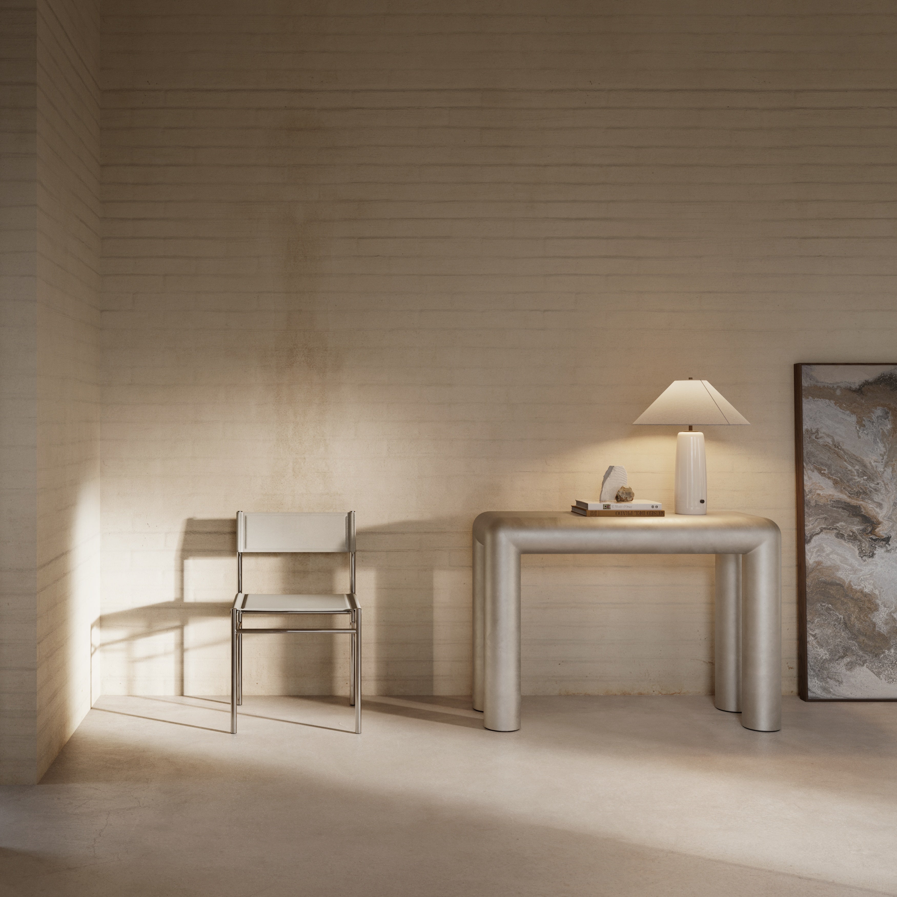 Konsola CUBIO aluminium