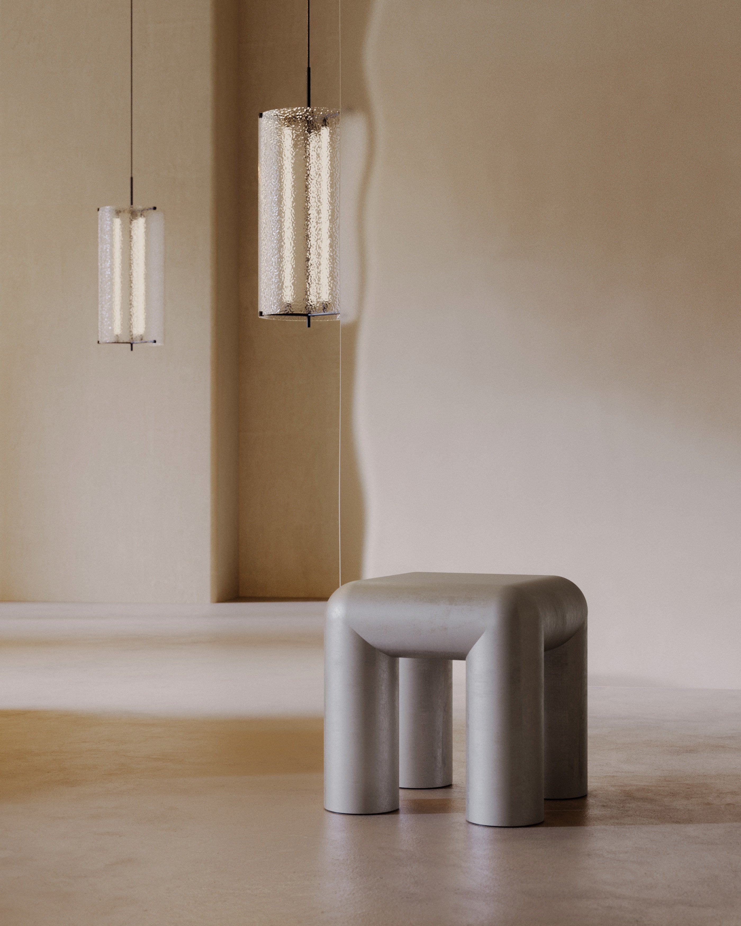 Stolik boczny CUBIO aluminium