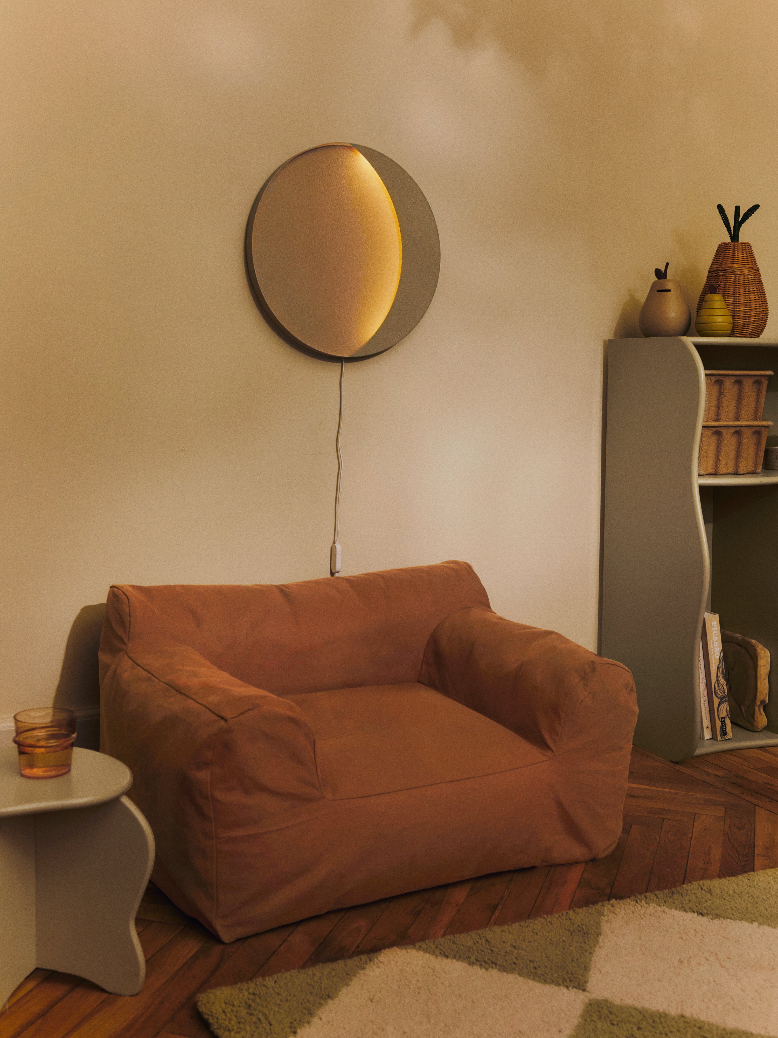 NEBA wall lamp green