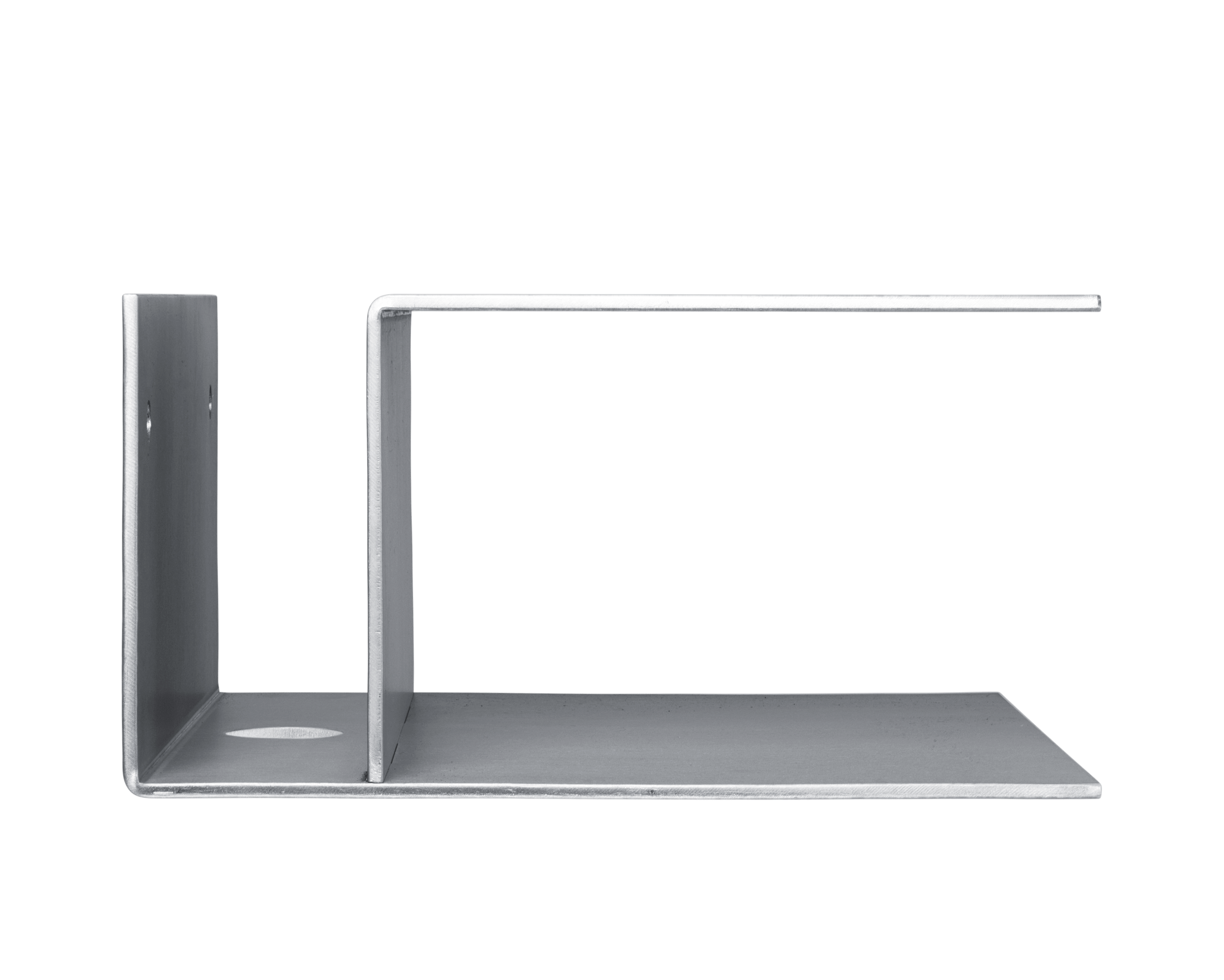Stolik nocny LAGER aluminium
