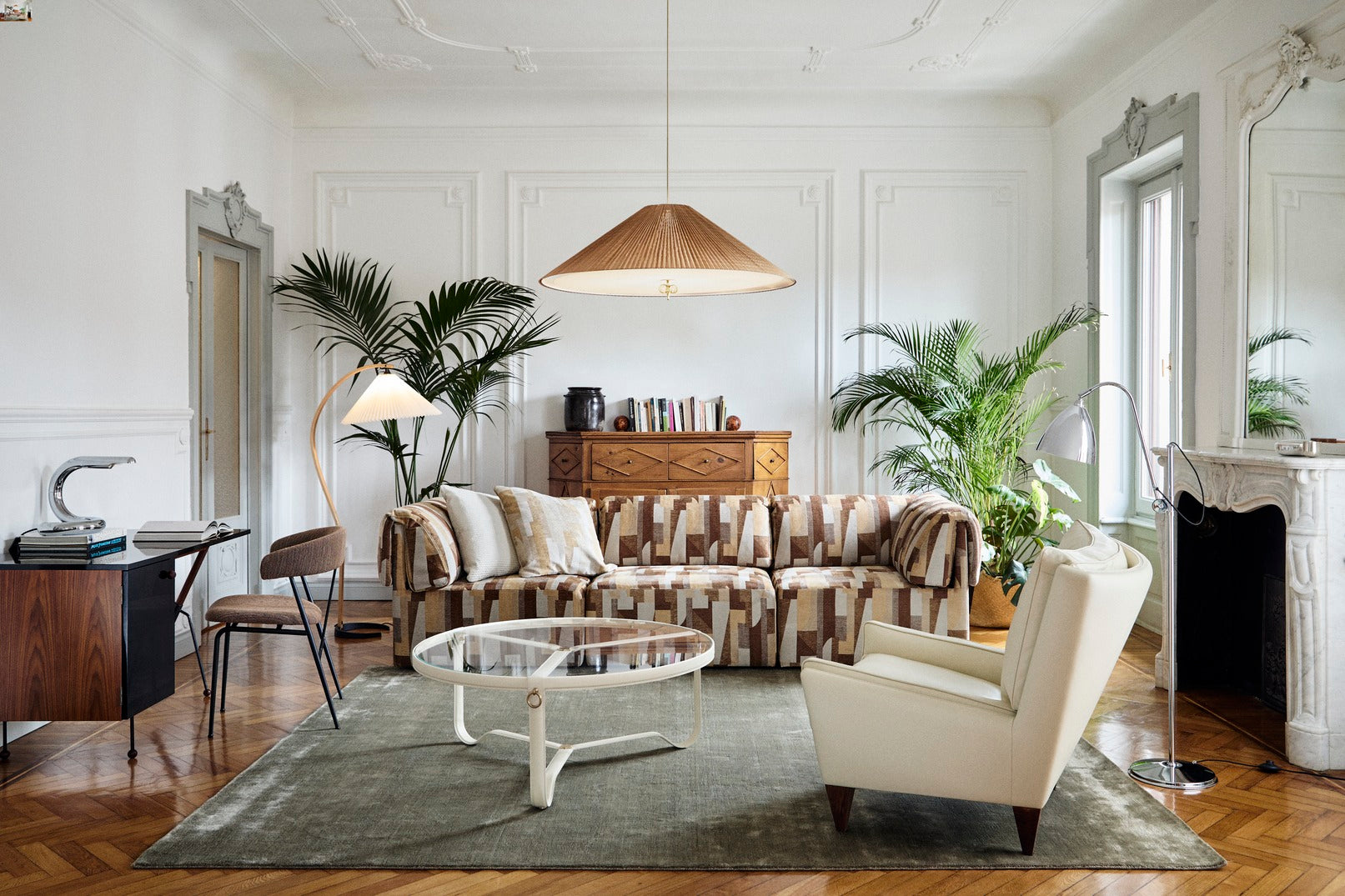 GUBI green rug