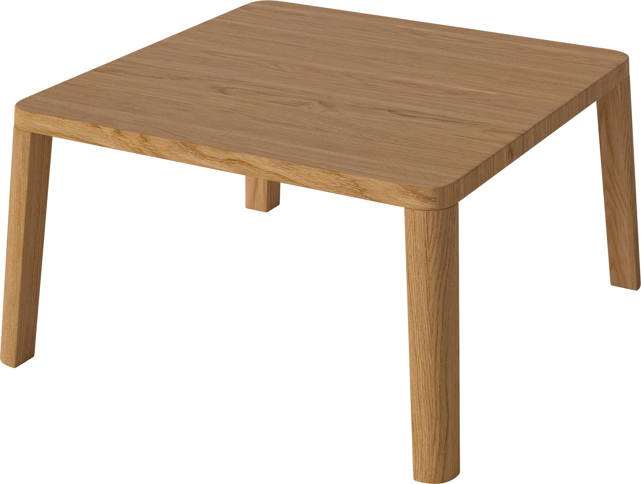 Graceful coffee table oak wood