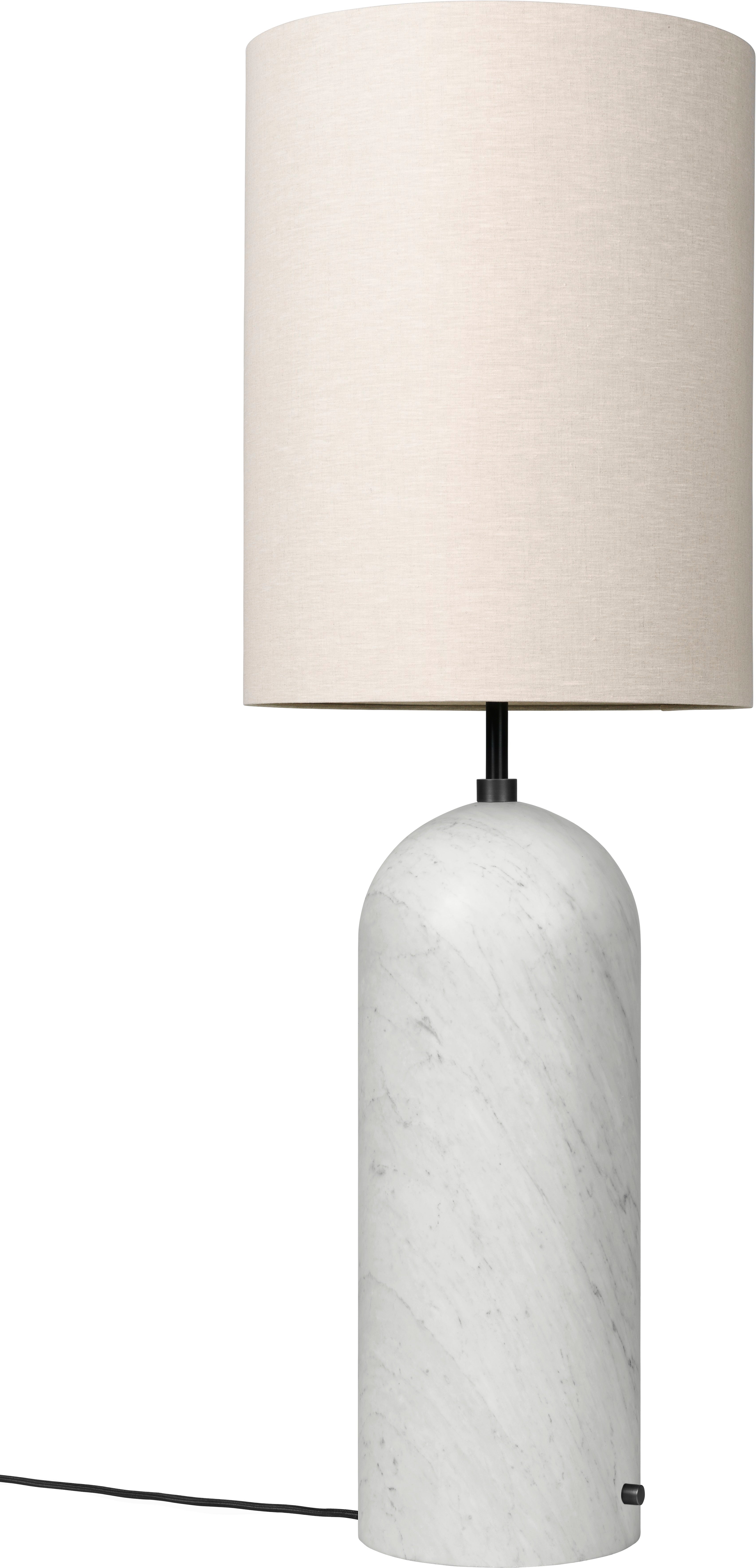 Stehlampe GRAVITY XL weißer Marmor