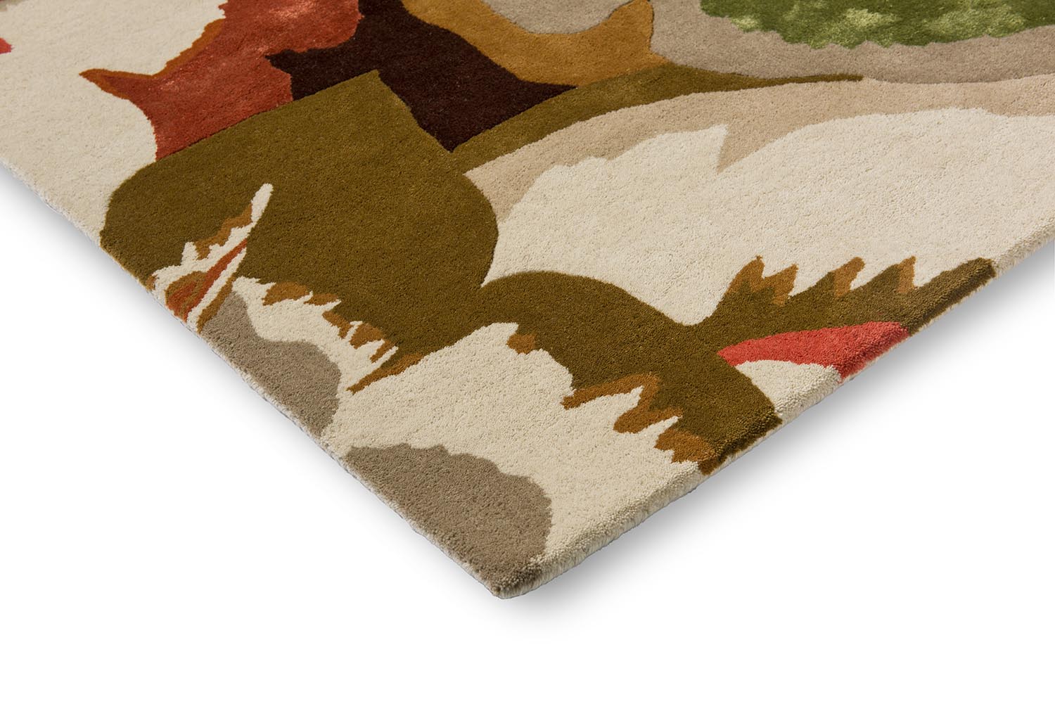 CALATHEA AMBER BRASILIAN ROSEWOOD Teppich beige-braun