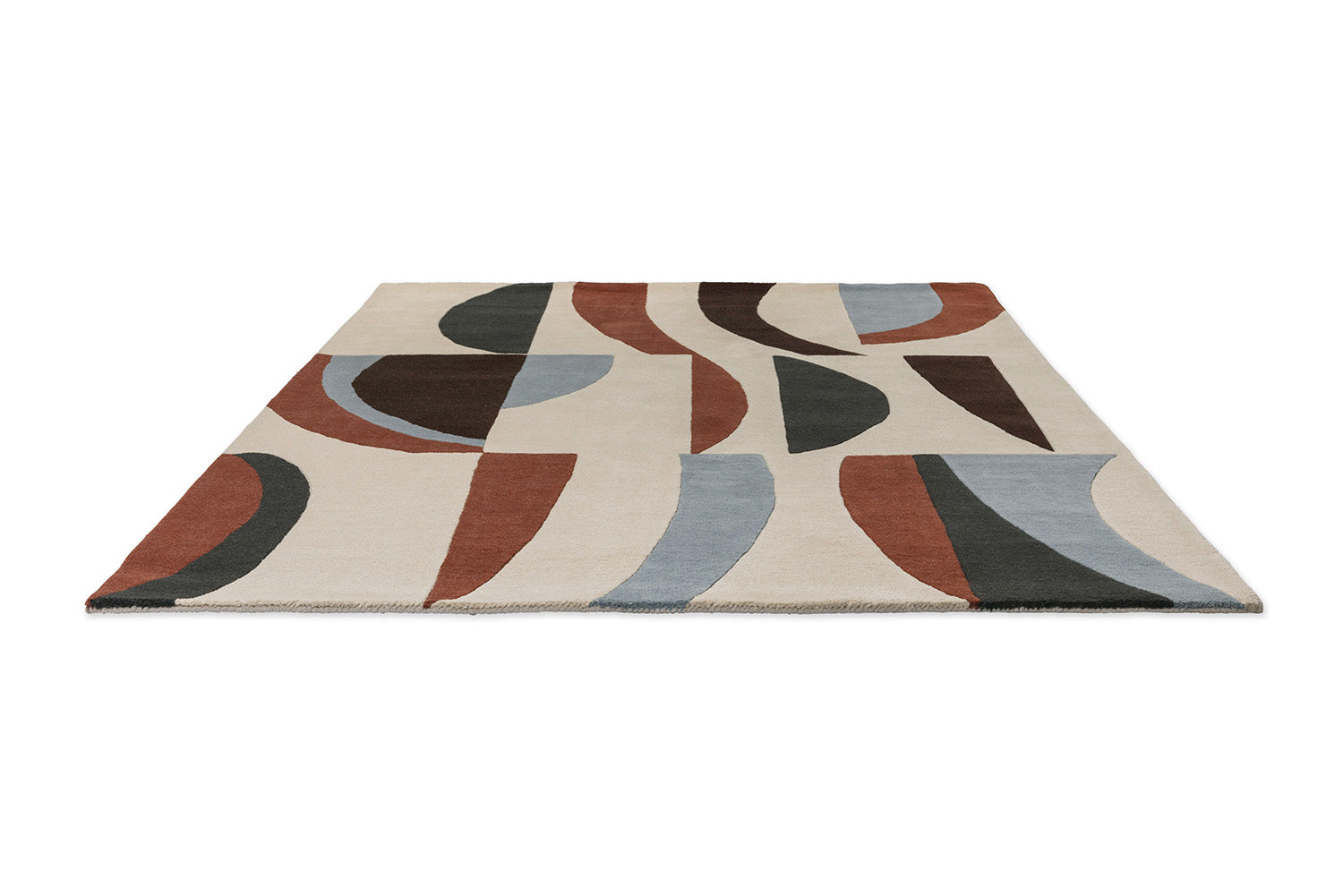 TORILLO CORNFLOWER WALNUT Teppich beige-braun