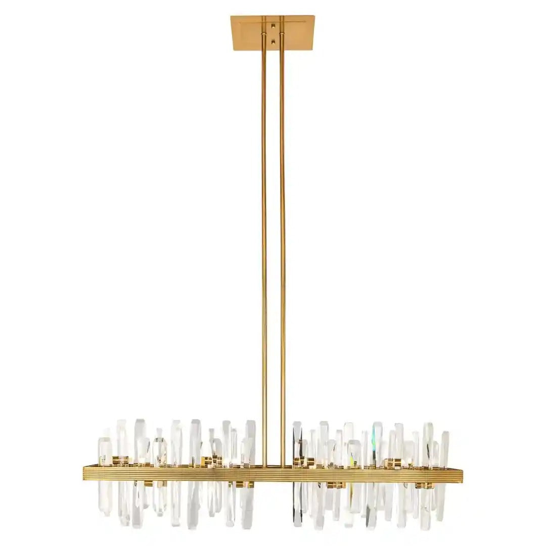 BRIGET gold chandelier