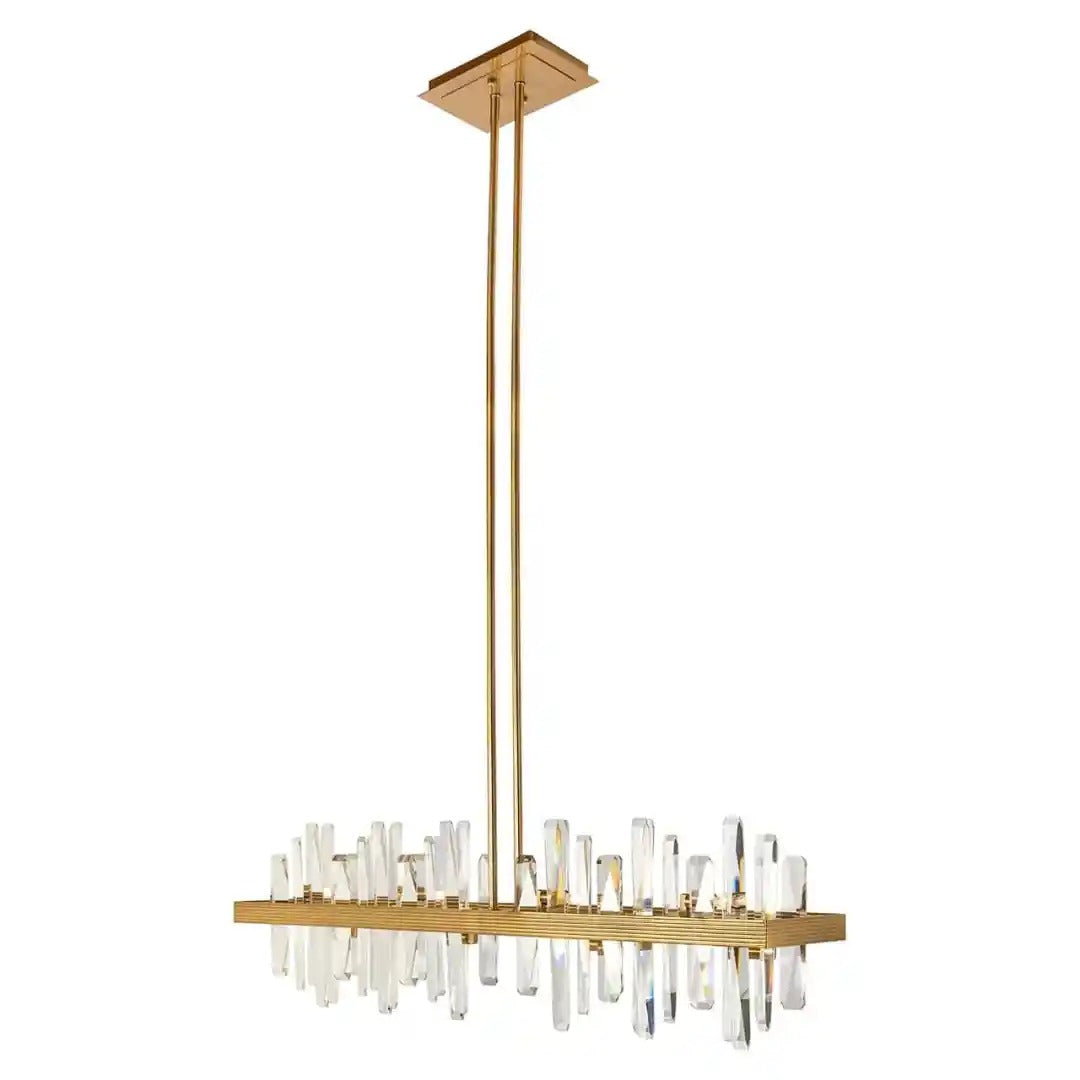 BRIGET gold chandelier