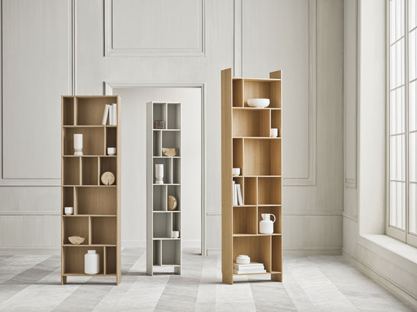 House bookcase white veneer