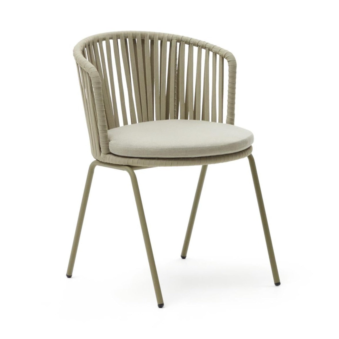 Krzesło ogrodowe SACONCA beżowy La Forma    Eye on Design