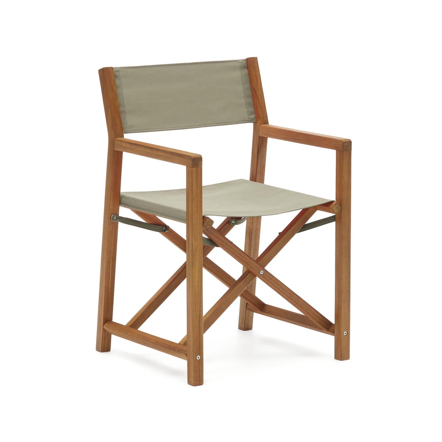 Składane krzesło ogrodowe THIANNA oliwkowy La Forma    Eye on Design