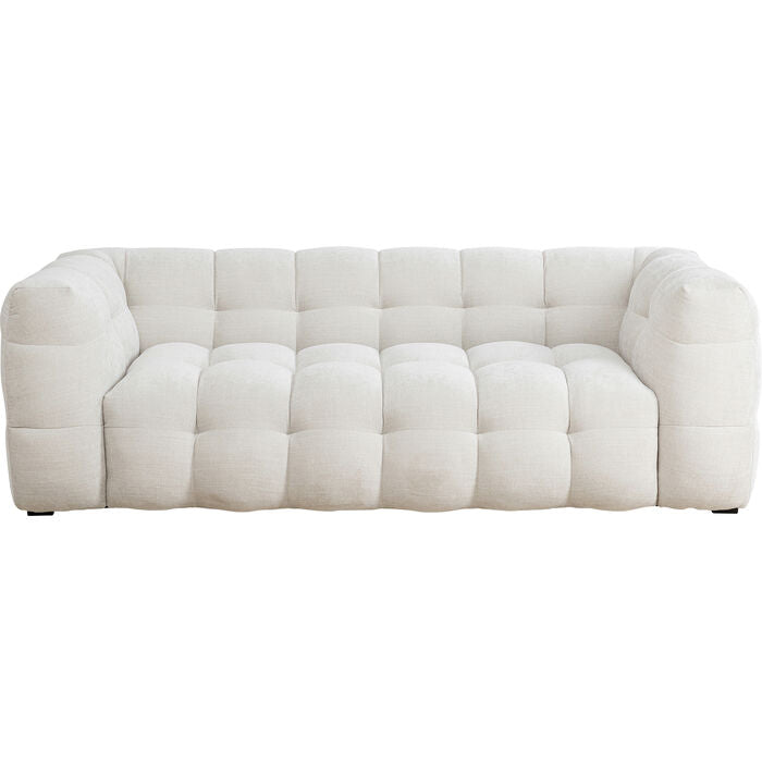 Sofa 3-osobowa SALAMANCA kremowy szenil