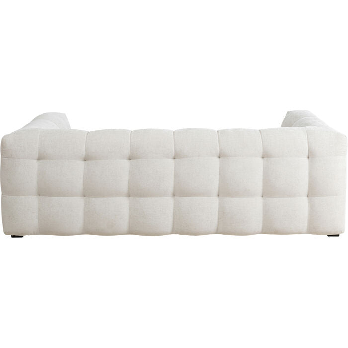 Sofa 3-osobowa SALAMANCA kremowy szenil