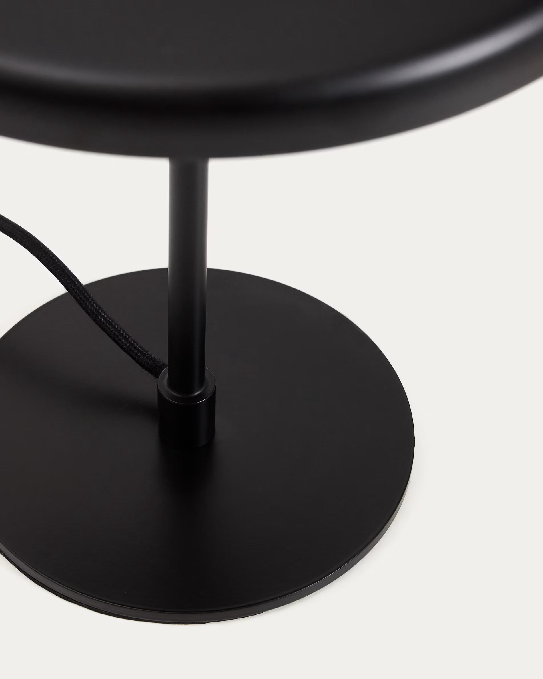 Tischlampe NUVIRA schwarz