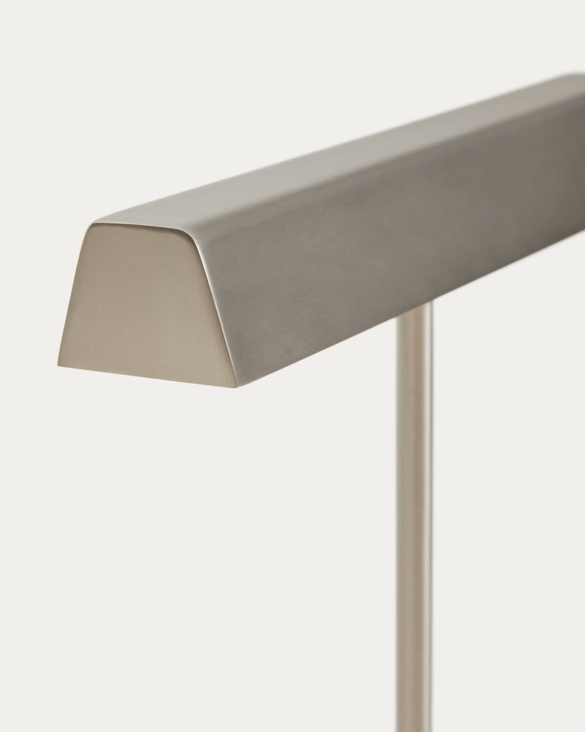 Lampa stołowa LYNOR srebrny z białą marmurową podstawą