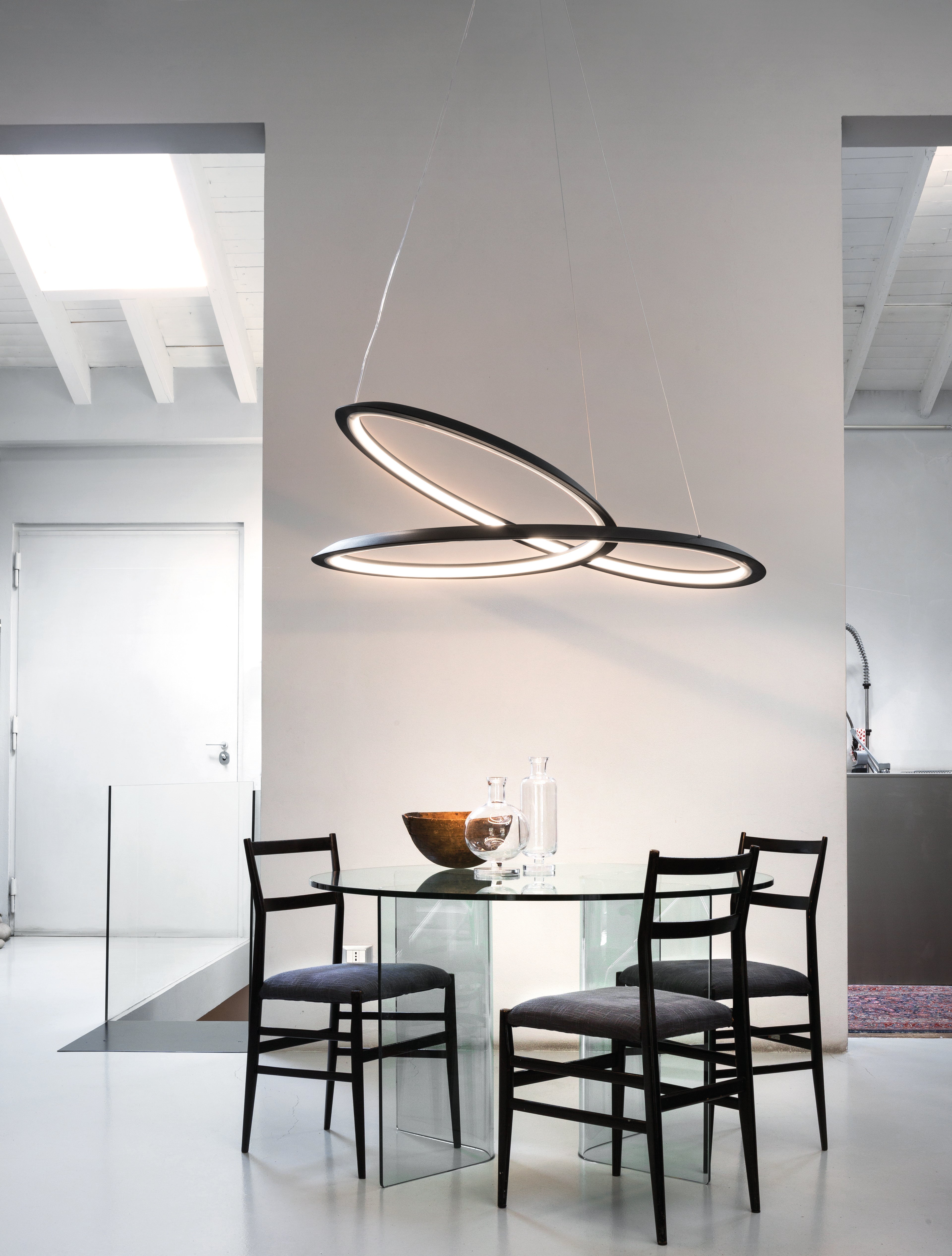 Lampa wisząca KEPLER czarny