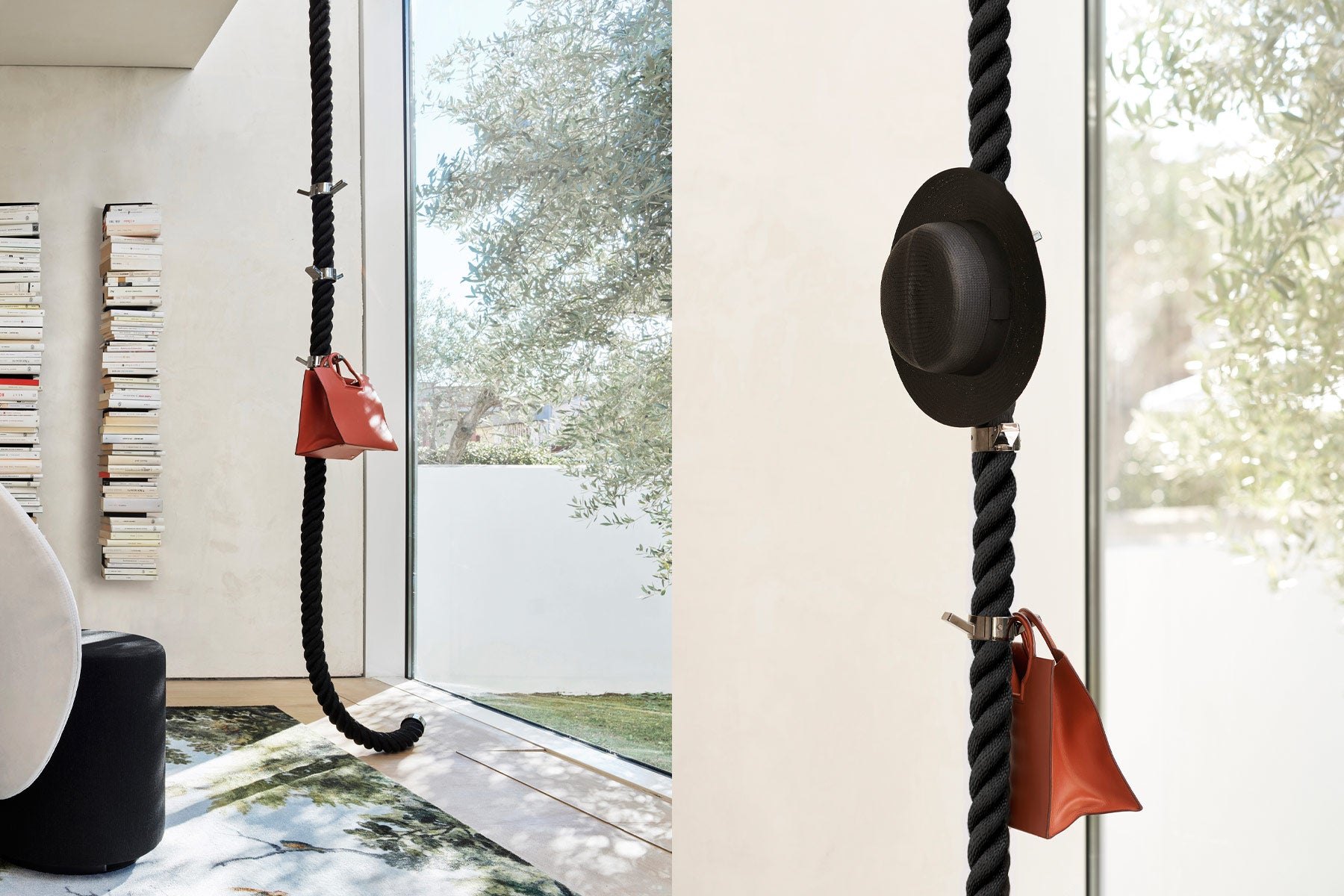 Wall mount for LA CIMA hanger black