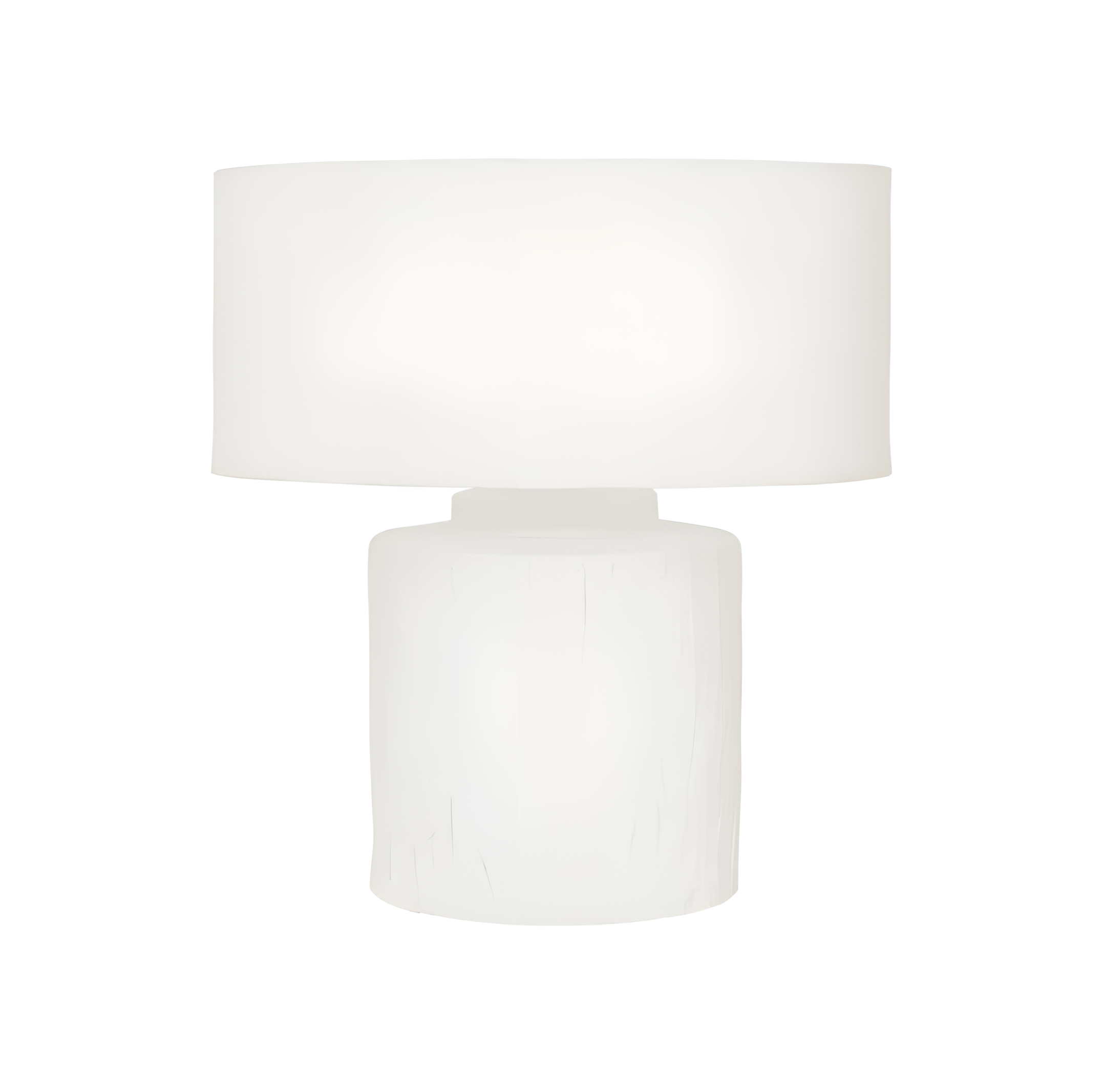 Lampa stołowa MASON biała ceramika