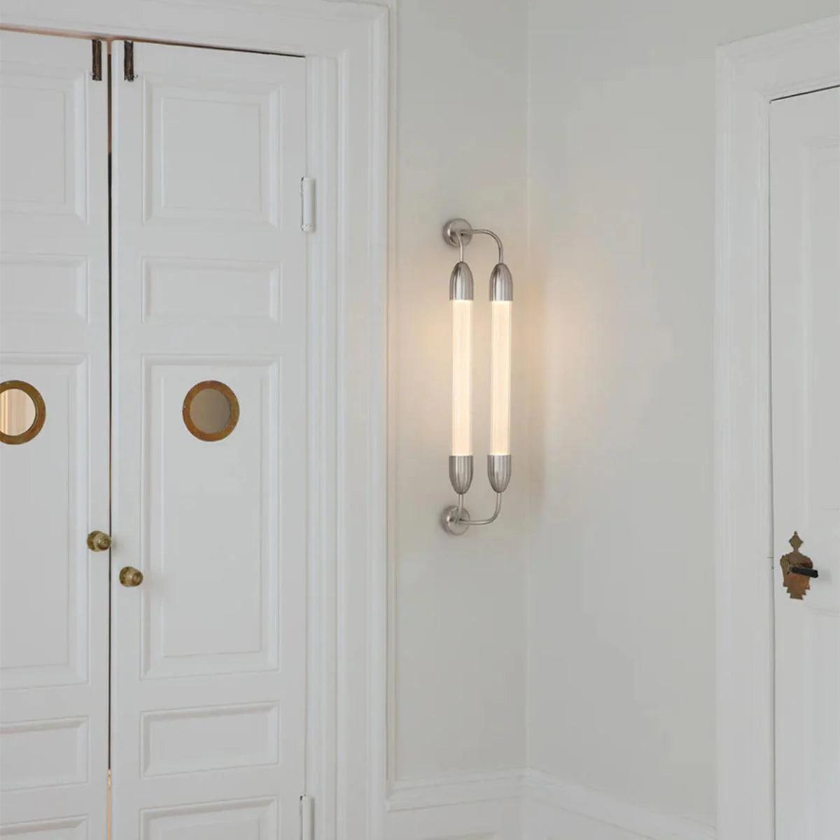 Lampa ścienna dwupunktowa LEMON SQUEEZE DOUBLE srebrny