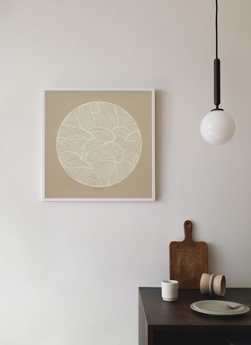 Grafika artystyczna MOON NO. 01