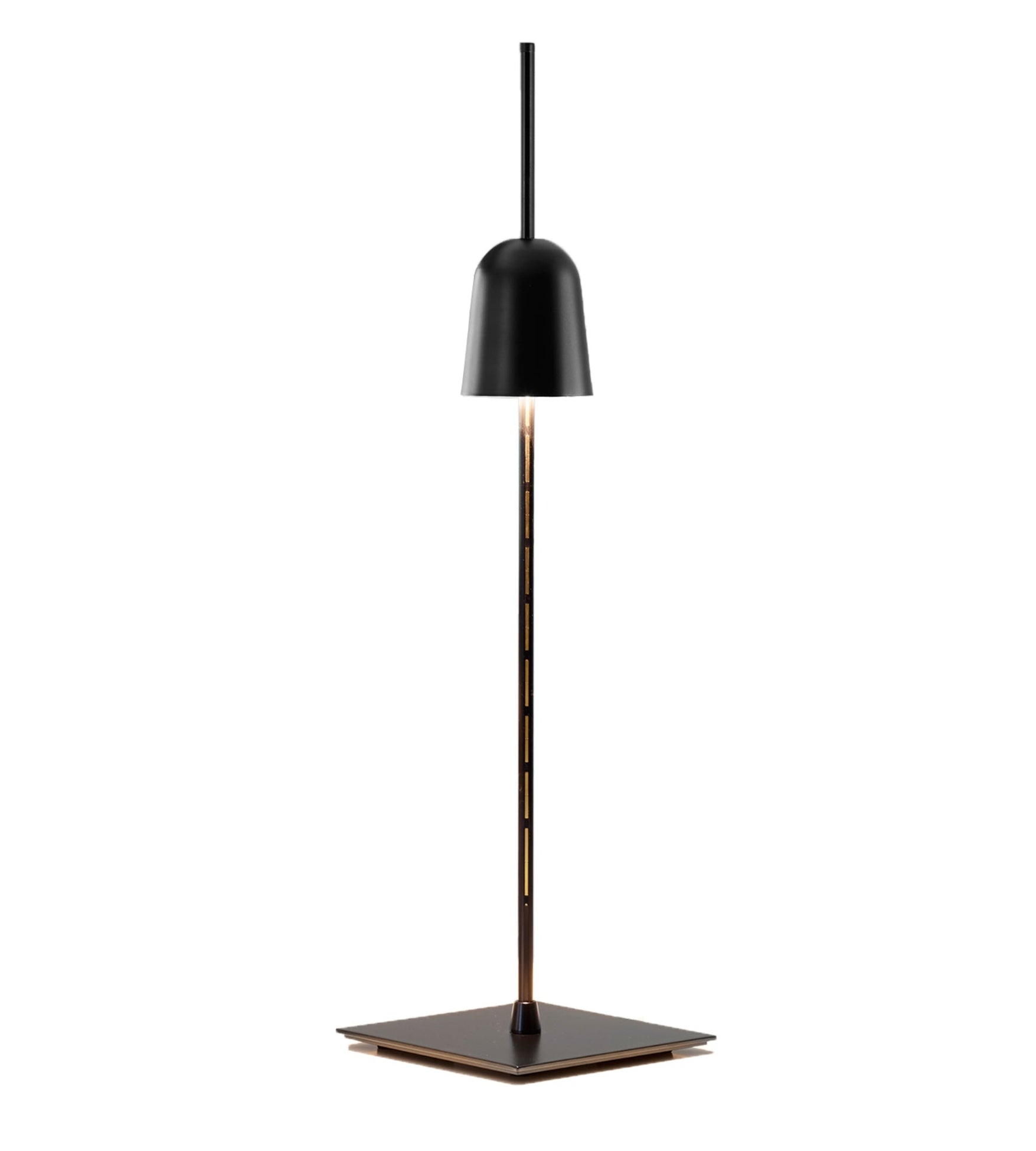 Ascent black table lamp