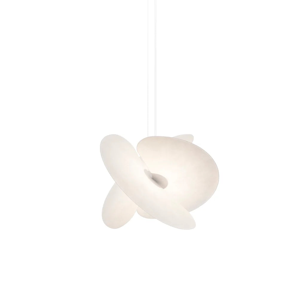 White levante chandelier