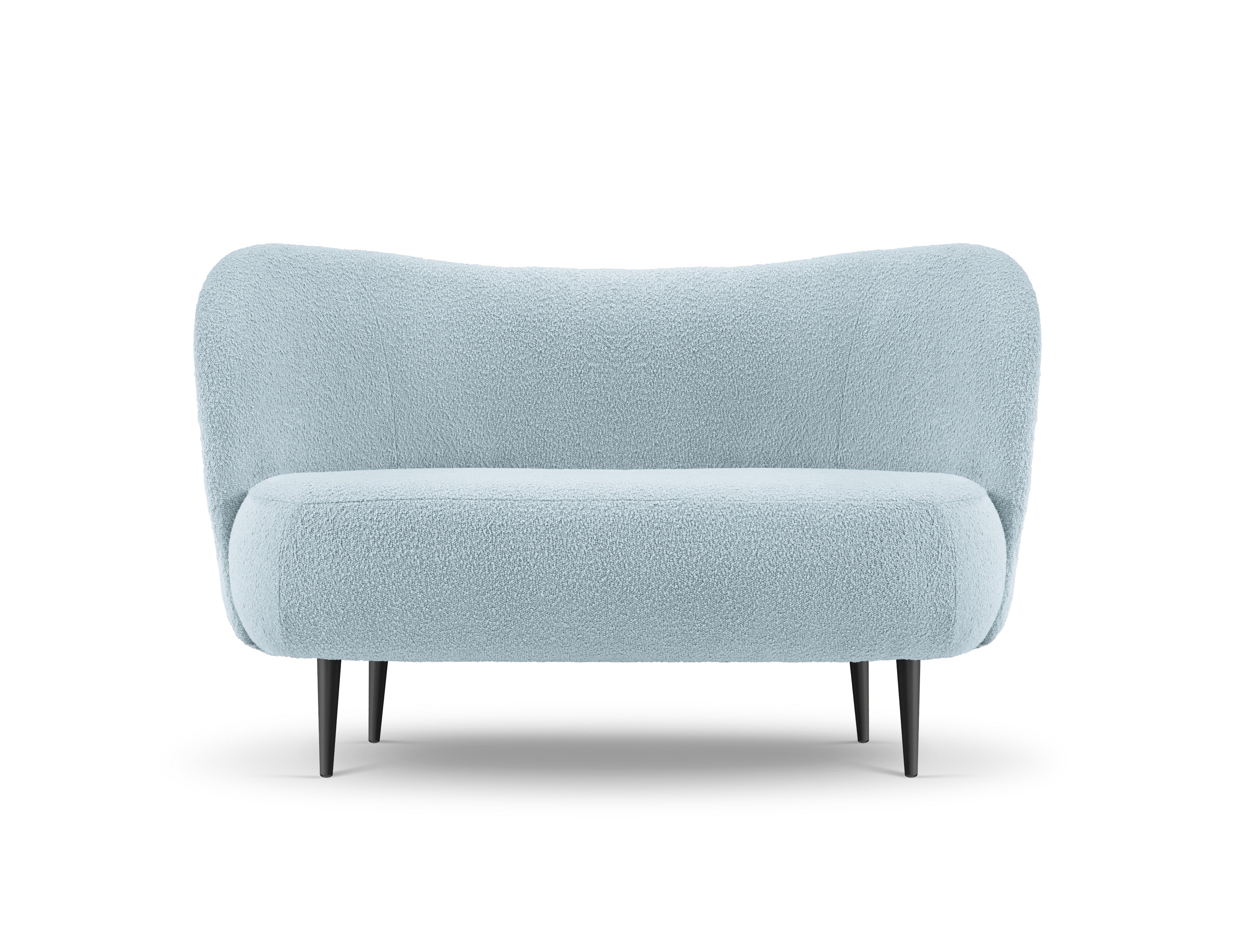 Sofa 2-osobowa CLOVE jasnoniebieski boucle Mazzini Sofas    Eye on Design