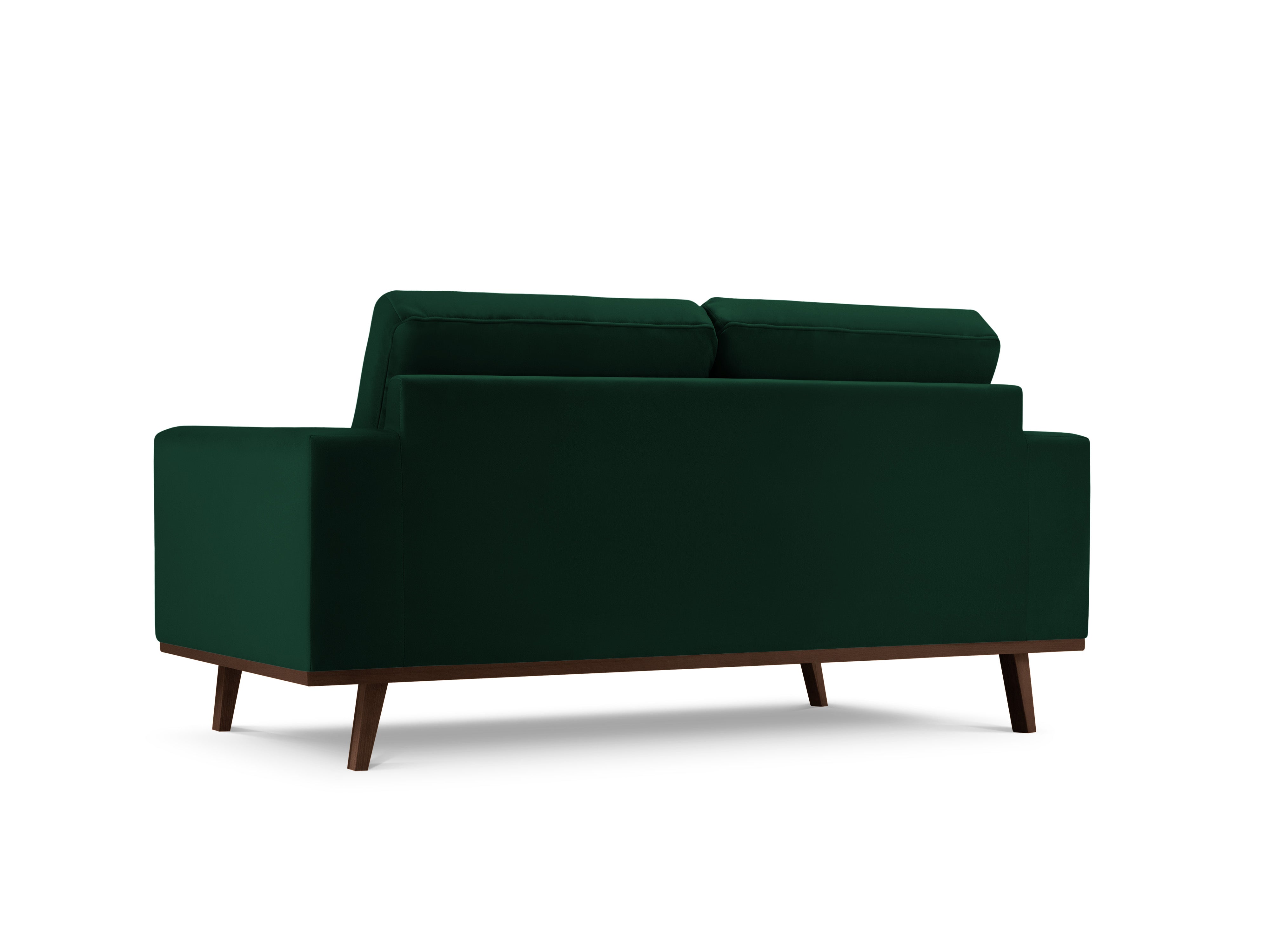 Sofa aksamitna 2-osobowa HEBE butelkowa zieleń Mazzini Sofas    Eye on Design