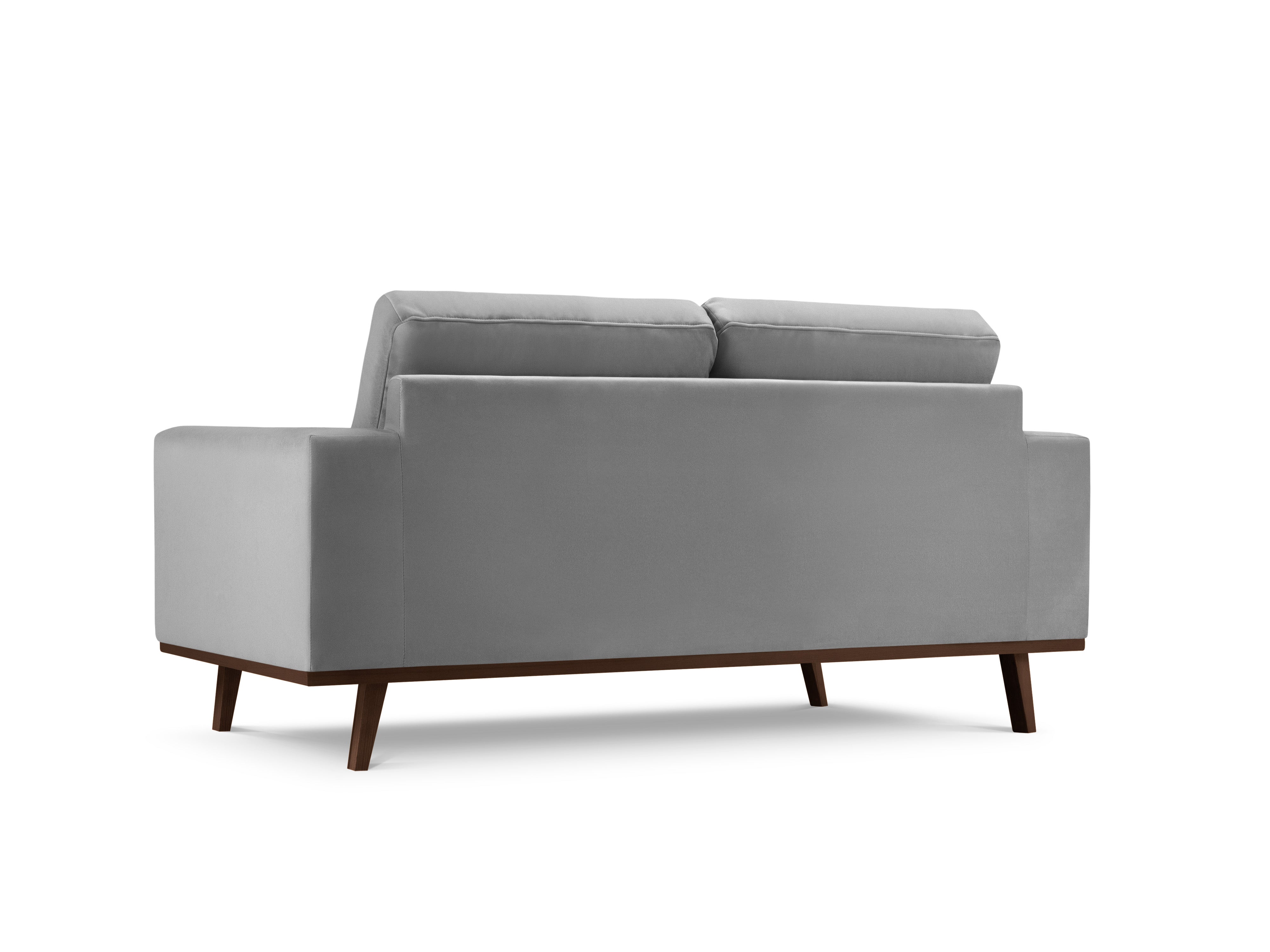 Sofa aksamitna 2-osobowa HEBE szary Mazzini Sofas    Eye on Design