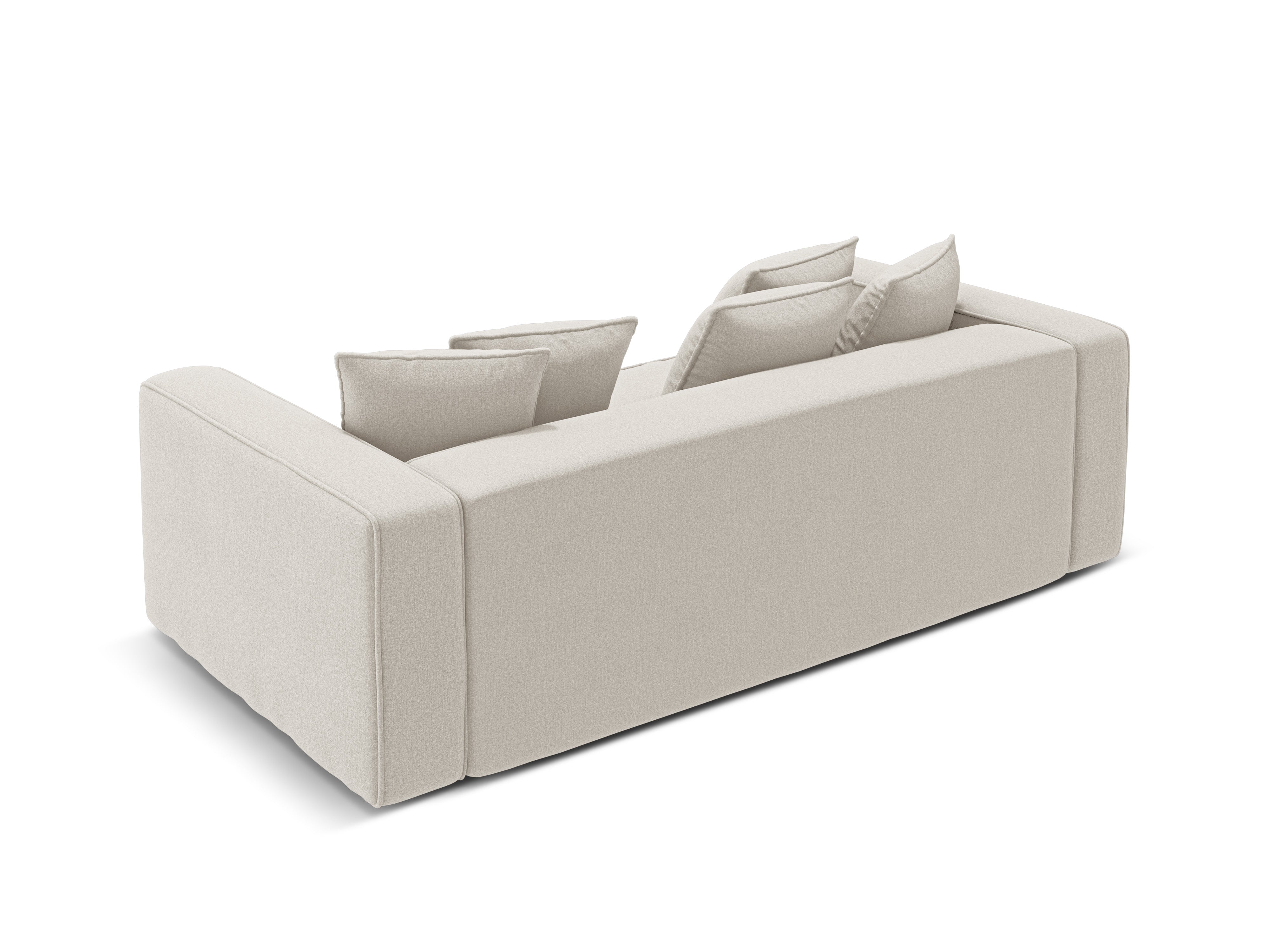 Sofa z funkcją spania RIBES beżowy szenil