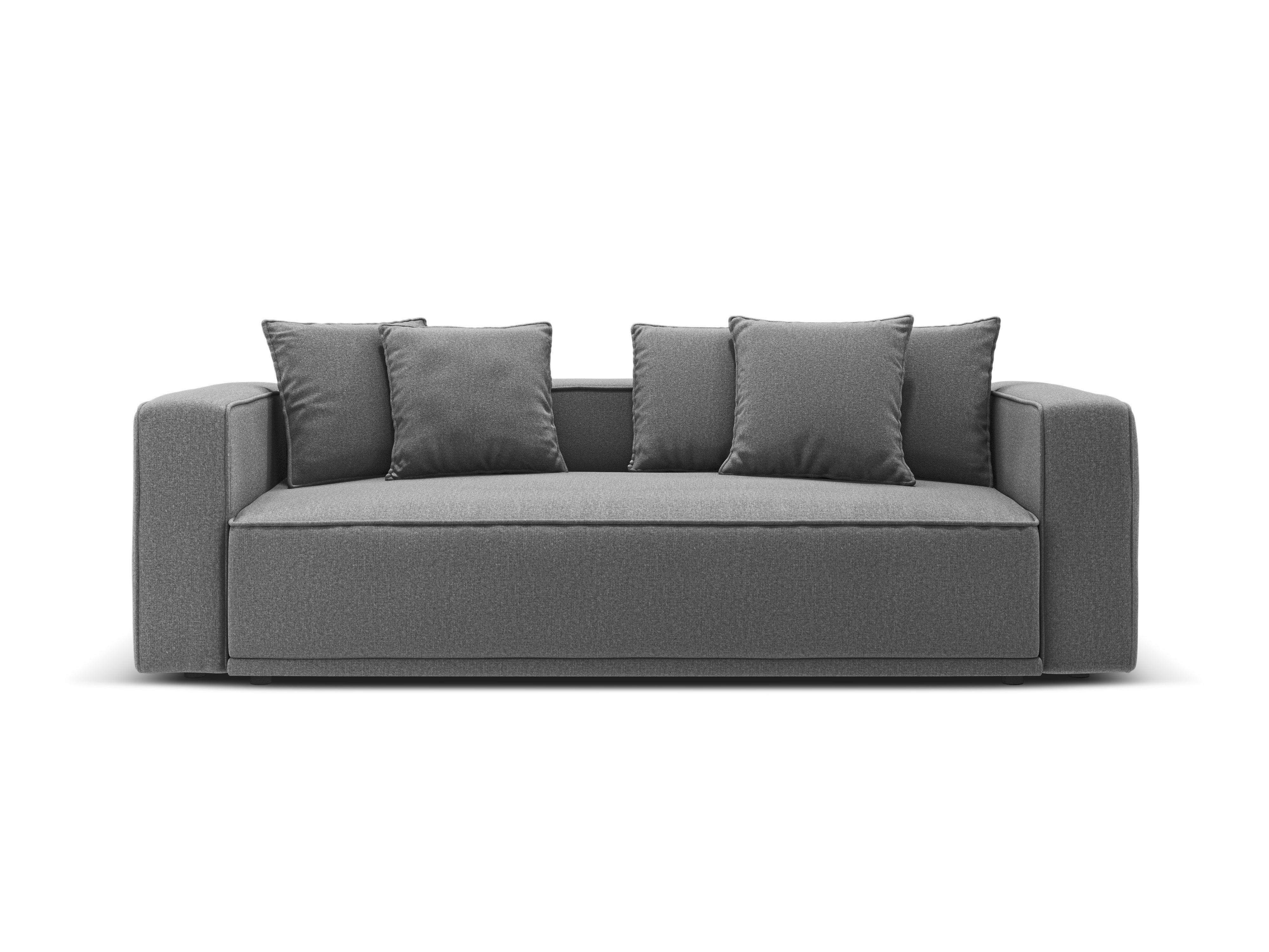 Sofa z funkcją spania RIBES szary szenil