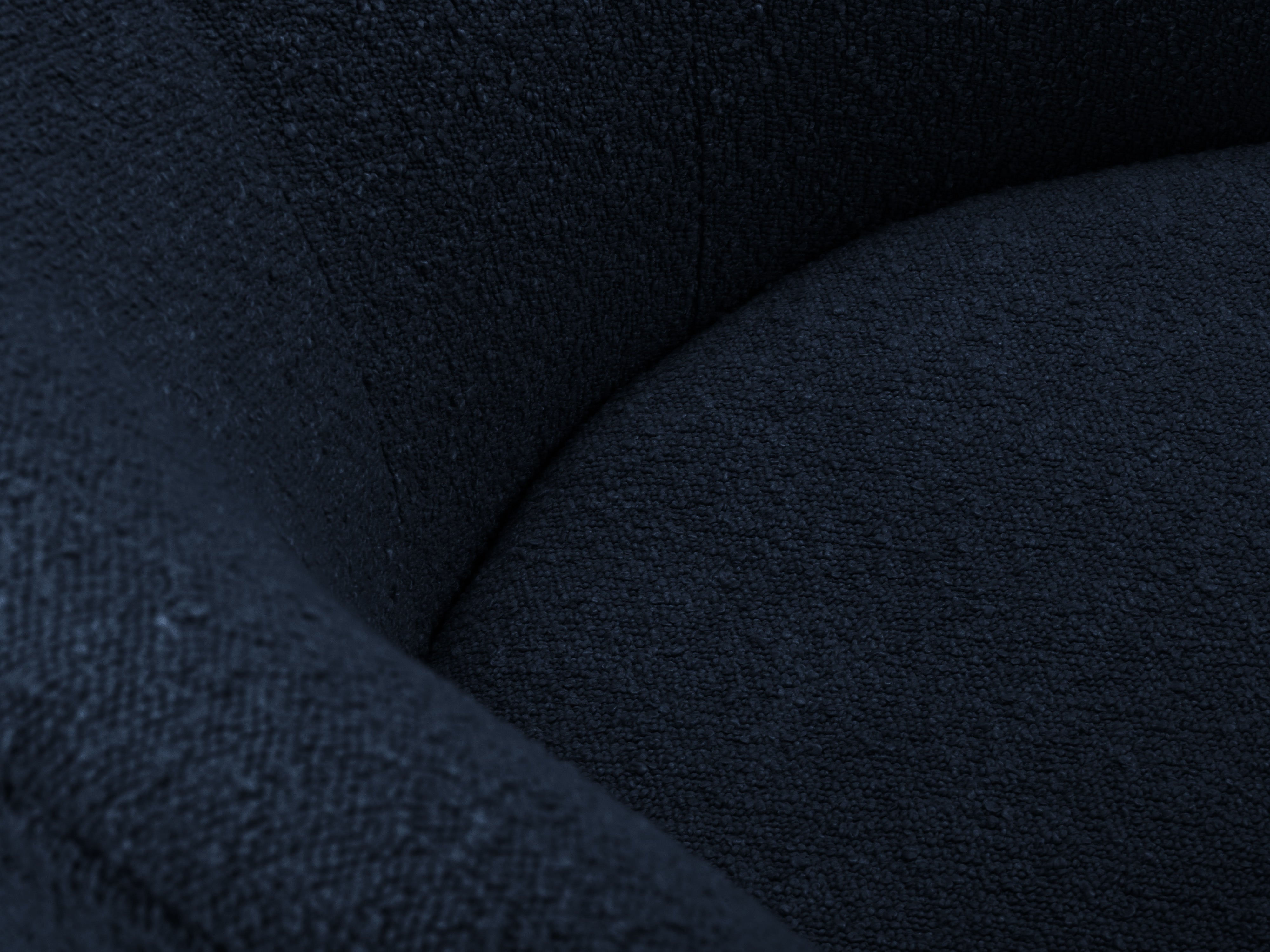 Sofa 3-osobowa CLOVE ciemnoniebieski boucle Mazzini Sofas    Eye on Design