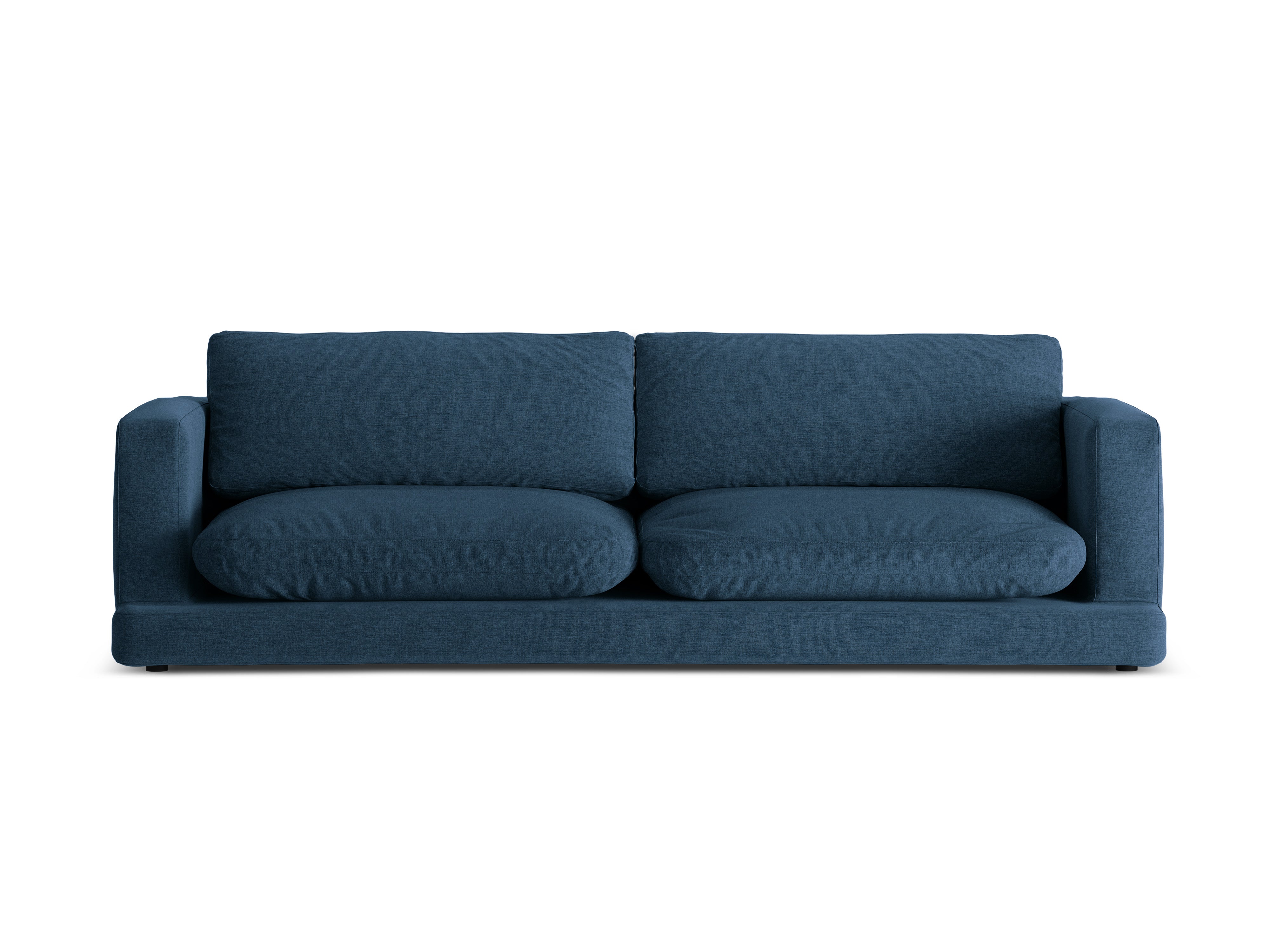 Sofa 4-osobowa DAPHNE ciemnoniebieski szenil