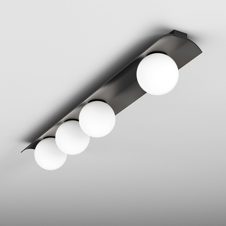 MODERN BALL ASYMMETRY Surface Mount Fixture x4