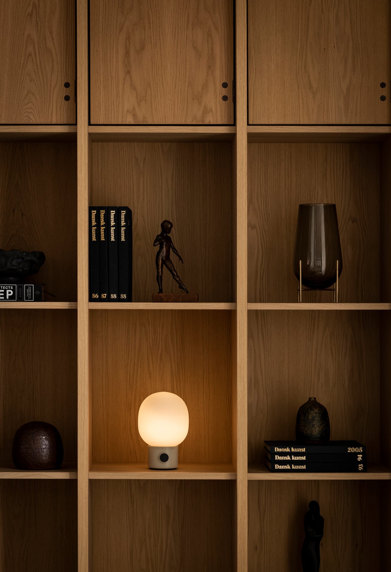 Lampa przenośna JWDA kremowy
