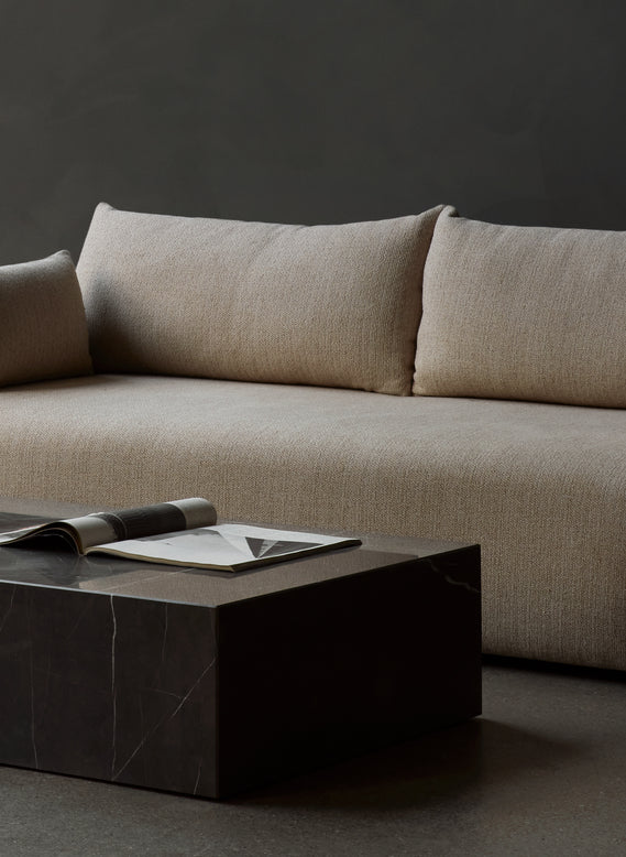Sofa 3-sitzig OFFSET creme